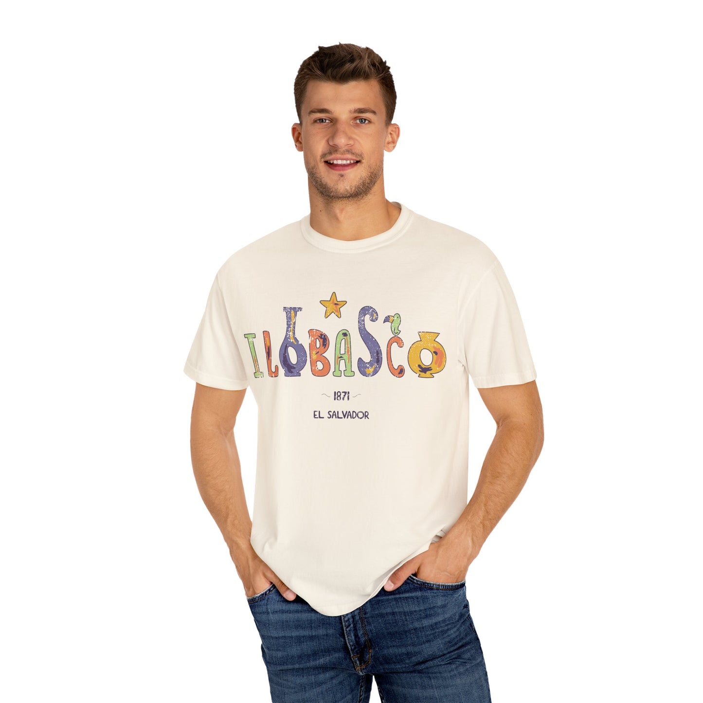 Ilobasco - El Salvador Unisex Garment-Dyed T-shirt