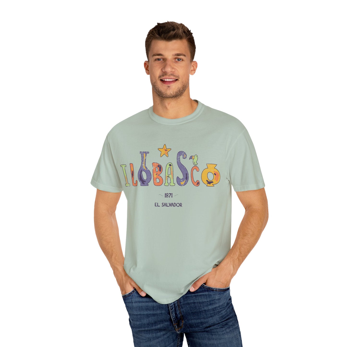 Ilobasco - El Salvador Unisex Garment-Dyed T-shirt