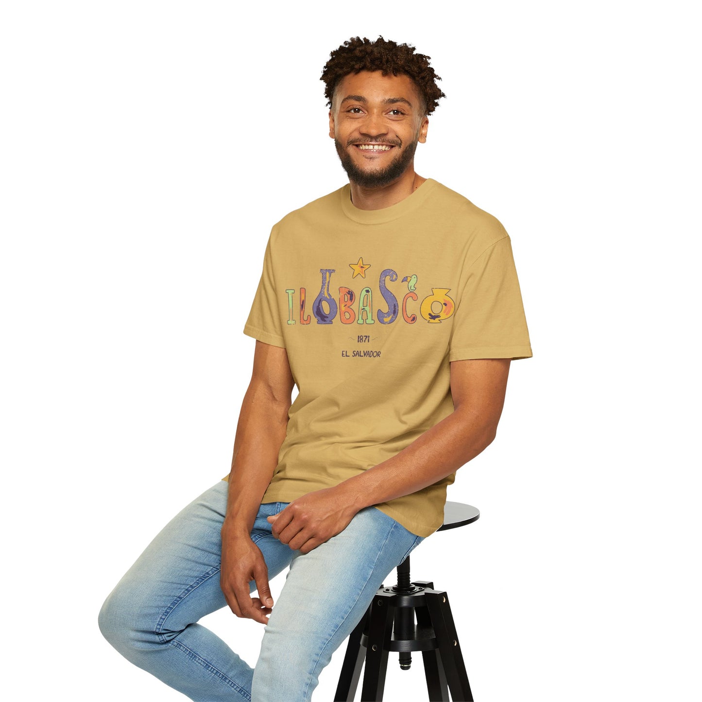 Ilobasco - El Salvador Unisex Garment-Dyed T-shirt