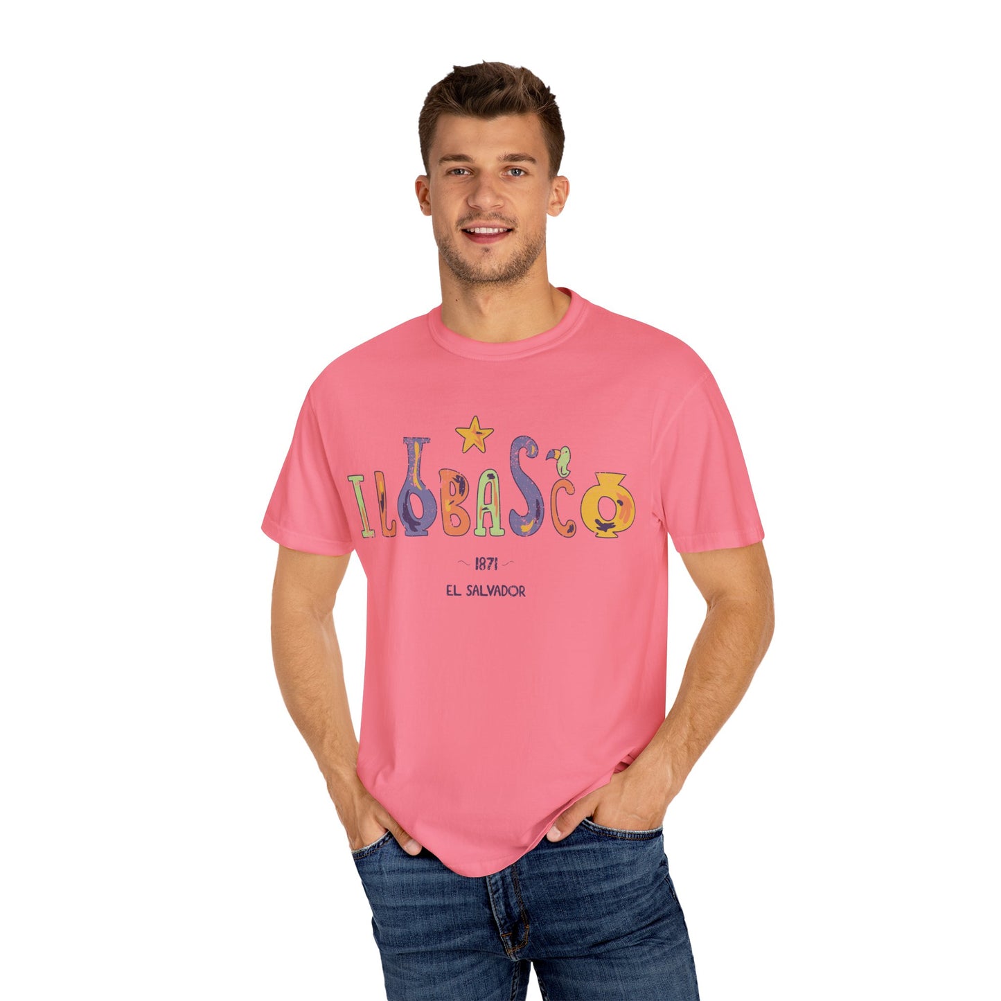 Ilobasco - El Salvador Unisex Garment-Dyed T-shirt