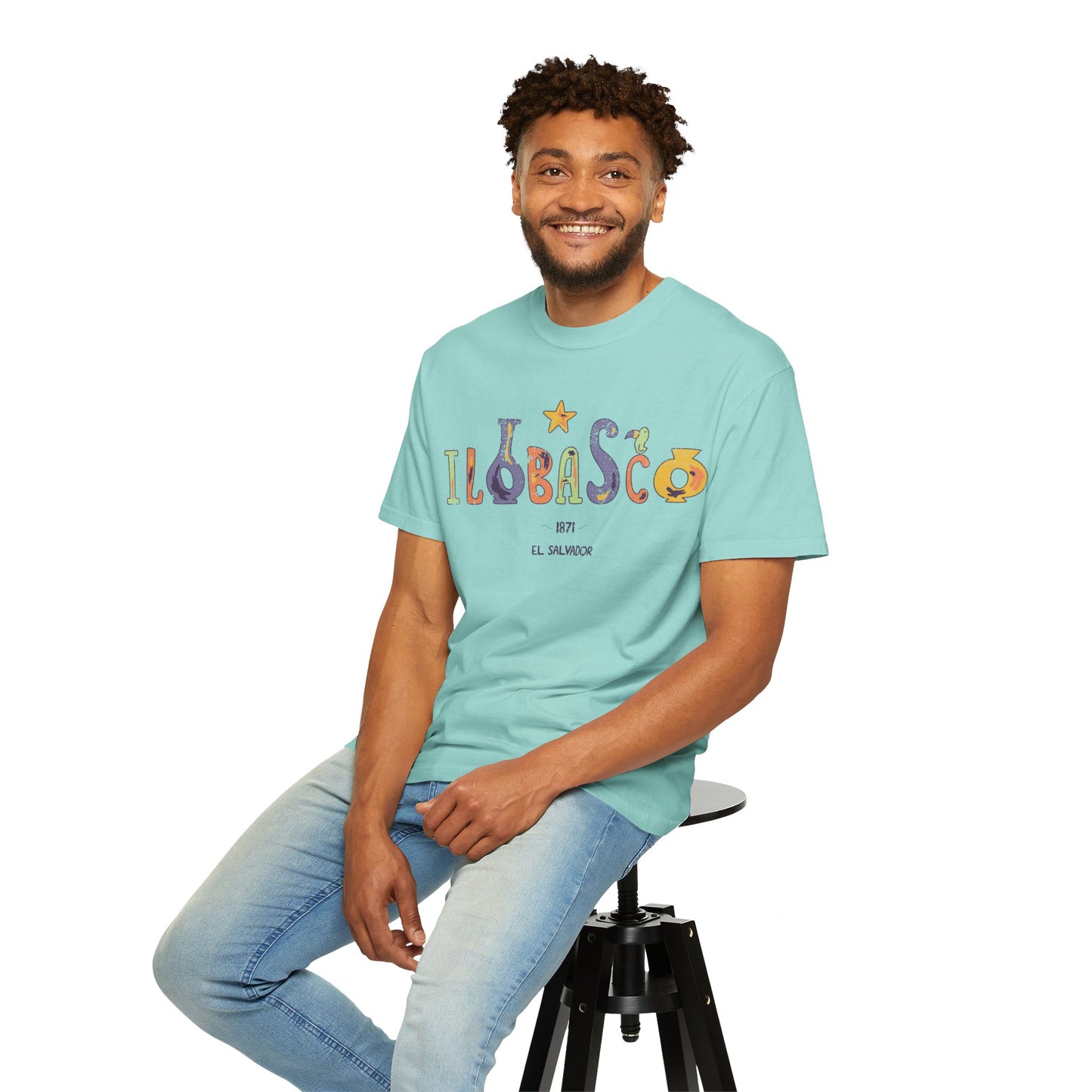 Ilobasco - El Salvador Unisex Garment-Dyed T-shirt