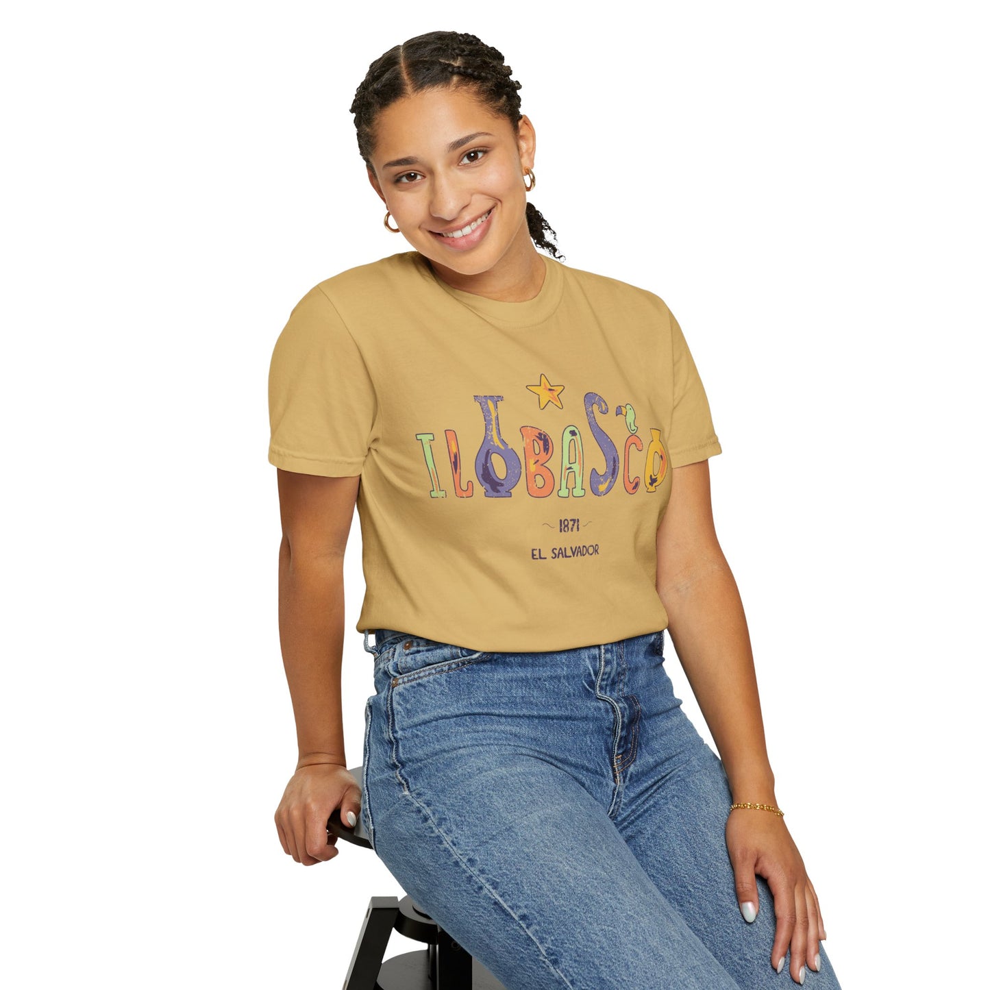 Ilobasco - El Salvador Unisex Garment-Dyed T-shirt