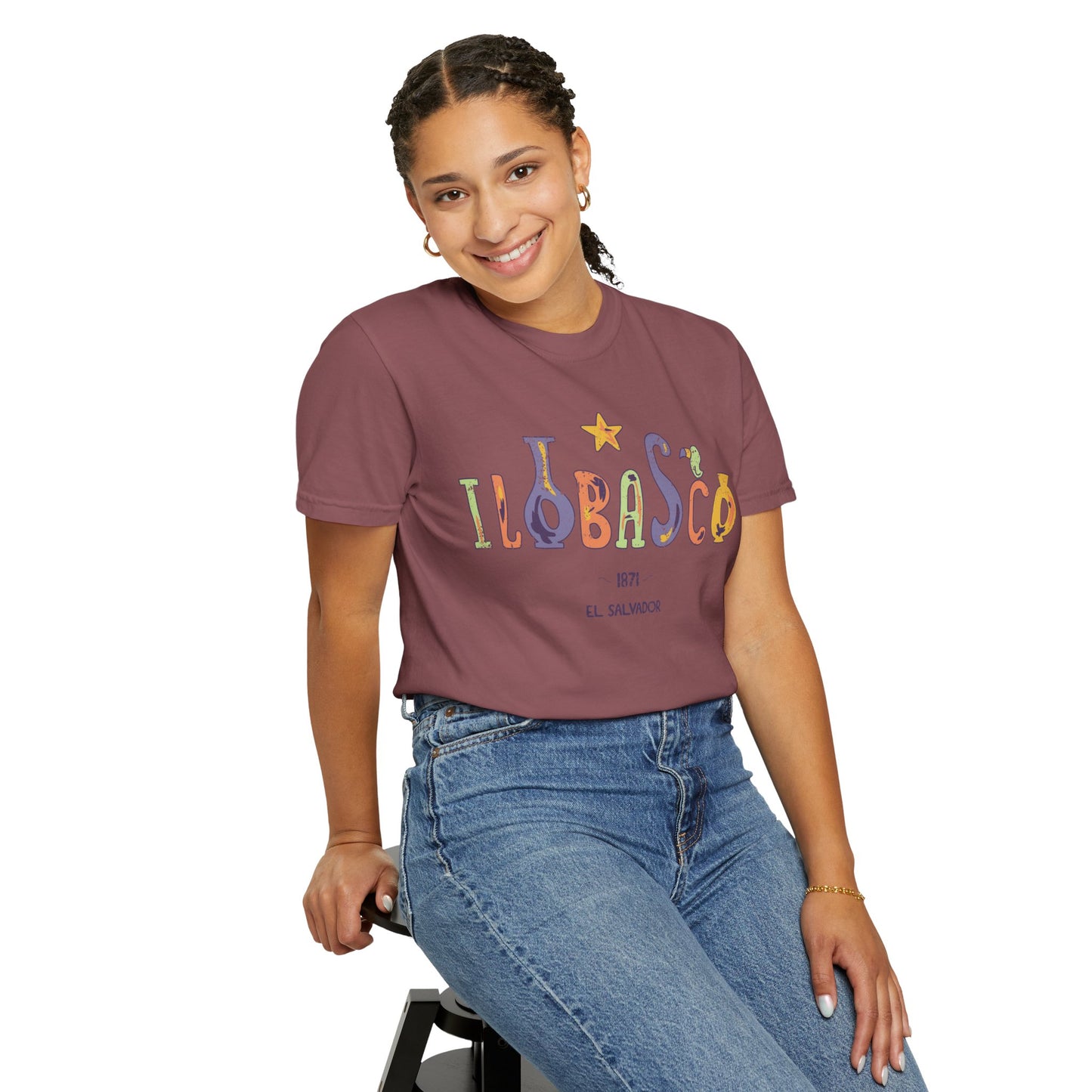 Ilobasco - El Salvador Unisex Garment-Dyed T-shirt