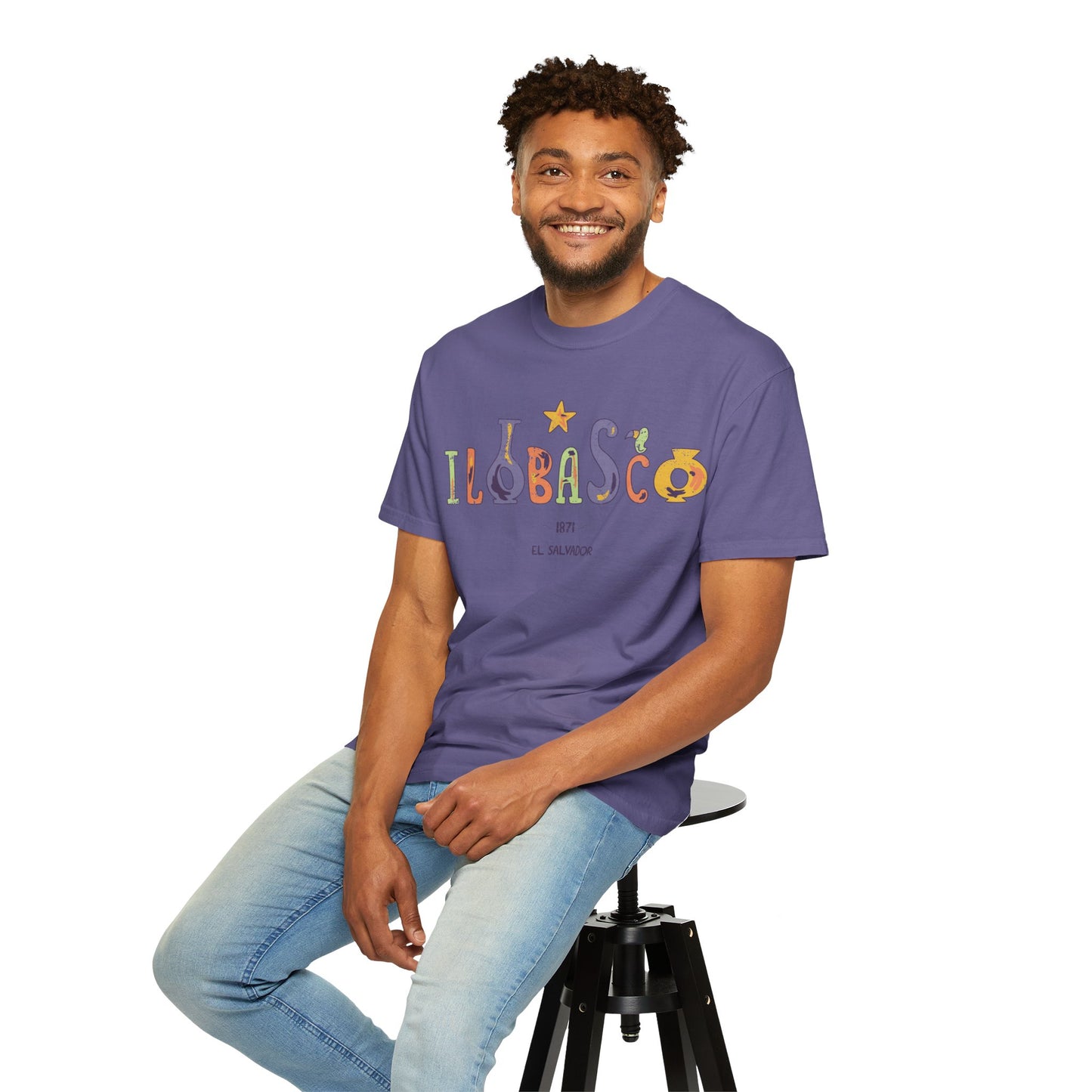 Ilobasco - El Salvador Unisex Garment-Dyed T-shirt