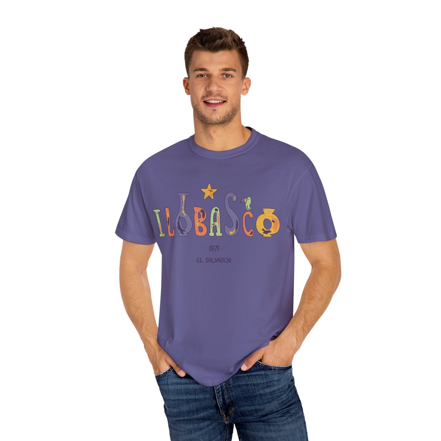 Ilobasco - El Salvador Unisex Garment-Dyed T-shirt
