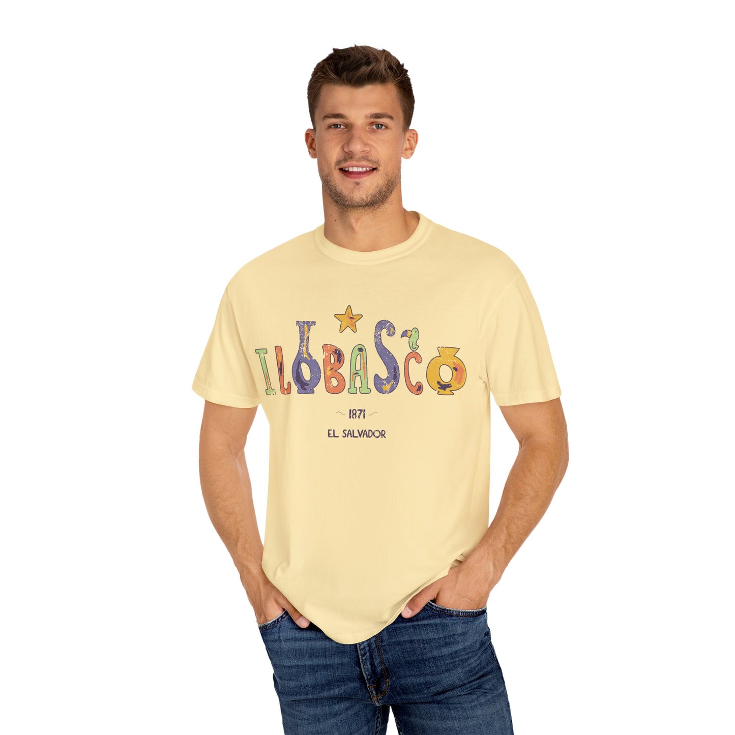 Ilobasco - El Salvador Unisex Garment-Dyed T-shirt