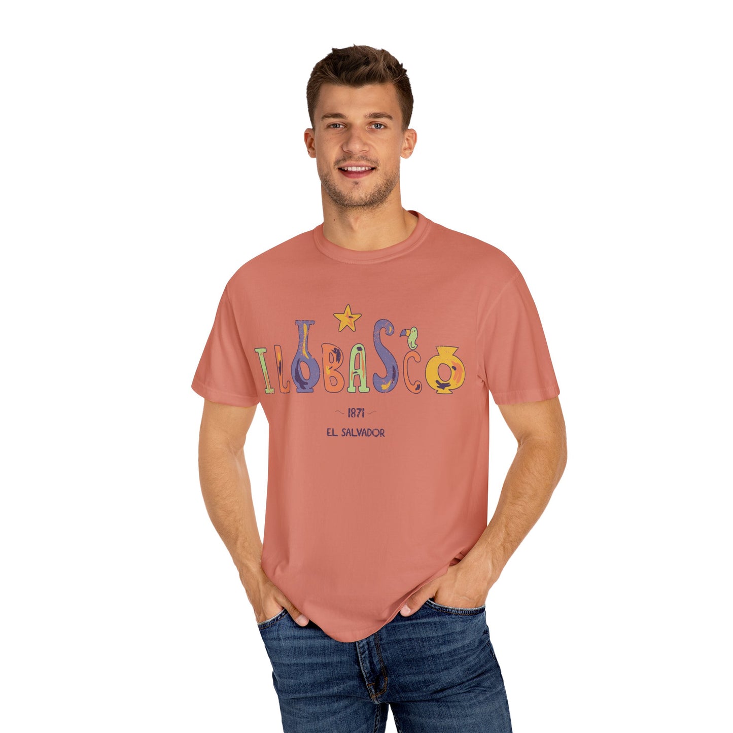 Ilobasco - El Salvador Unisex Garment-Dyed T-shirt