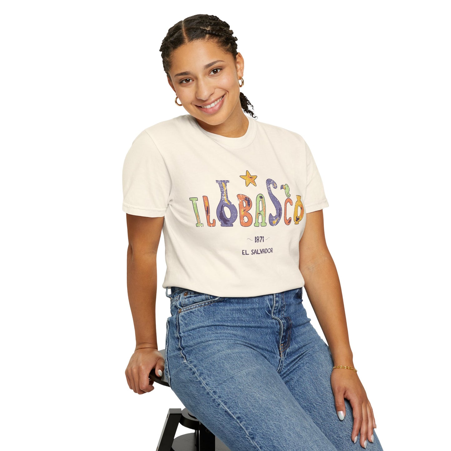 Ilobasco - El Salvador Unisex Garment-Dyed T-shirt