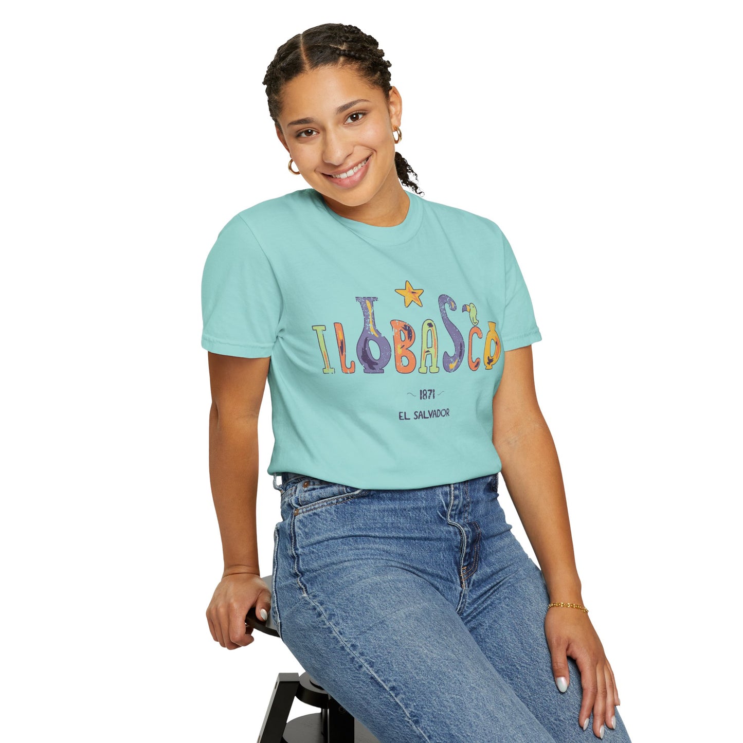 Ilobasco - El Salvador Unisex Garment-Dyed T-shirt
