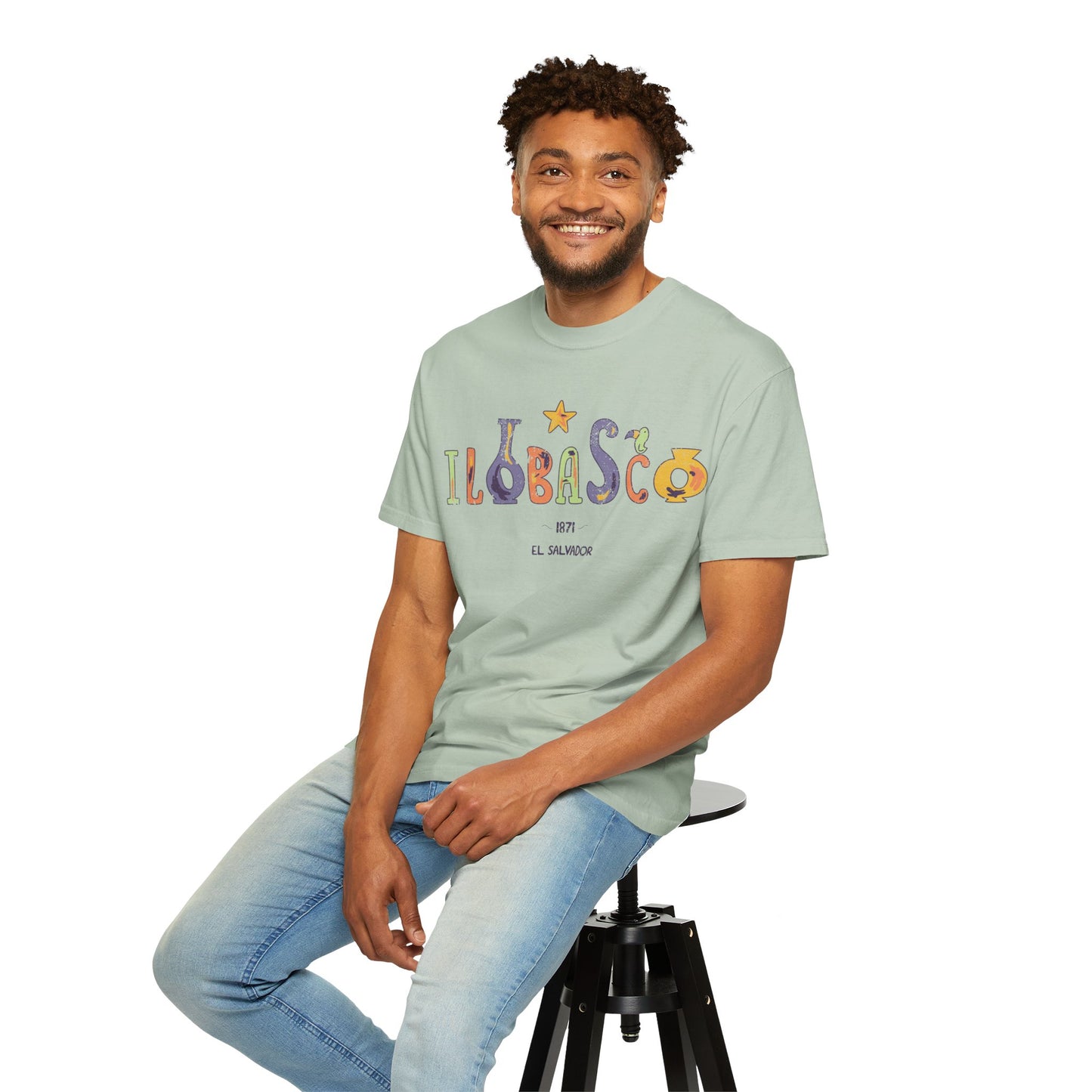 Ilobasco - El Salvador Unisex Garment-Dyed T-shirt