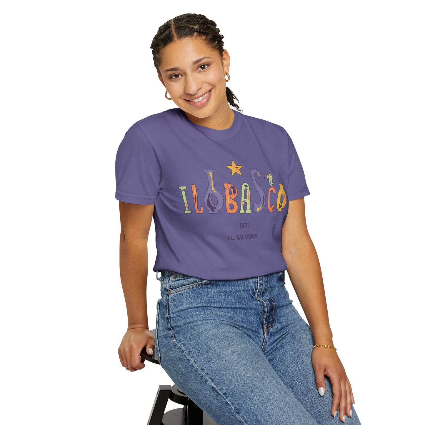 Ilobasco - El Salvador Unisex Garment-Dyed T-shirt