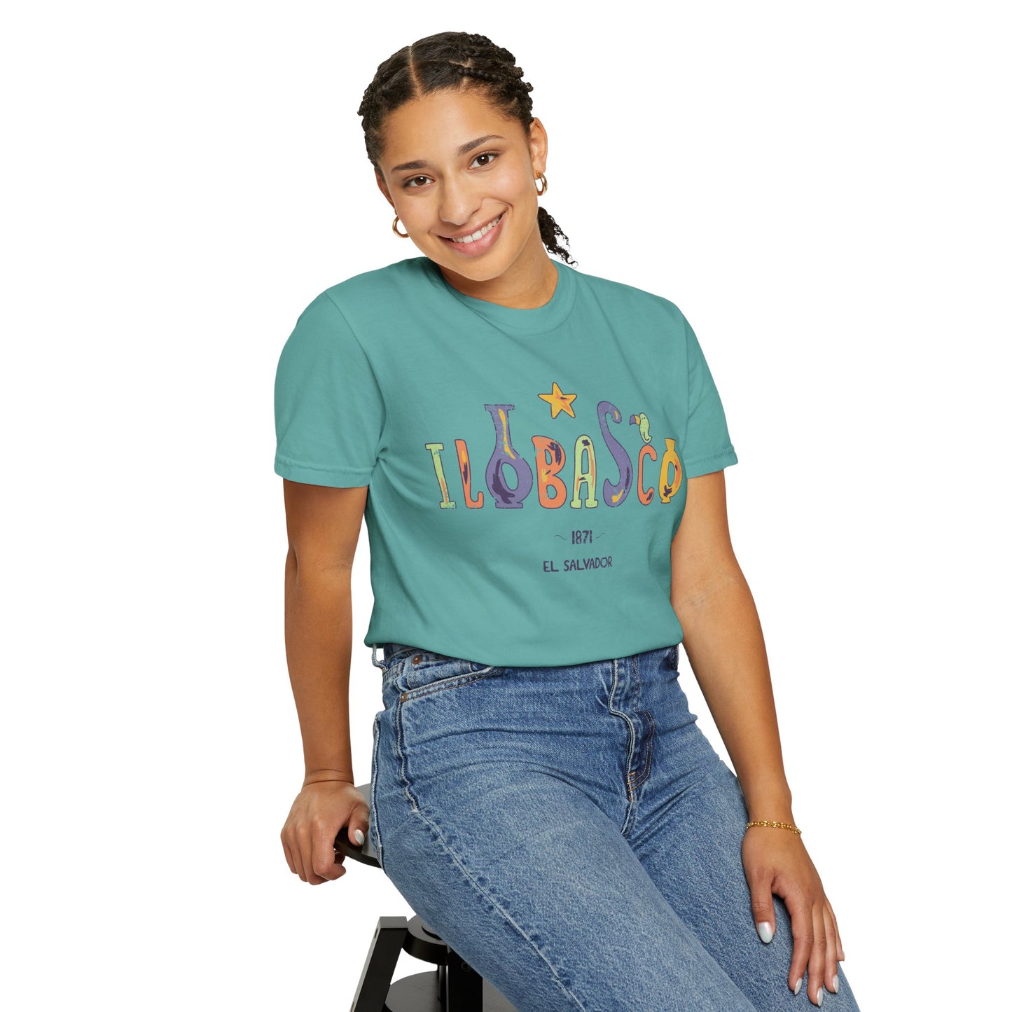 Ilobasco - El Salvador Unisex Garment-Dyed T-shirt