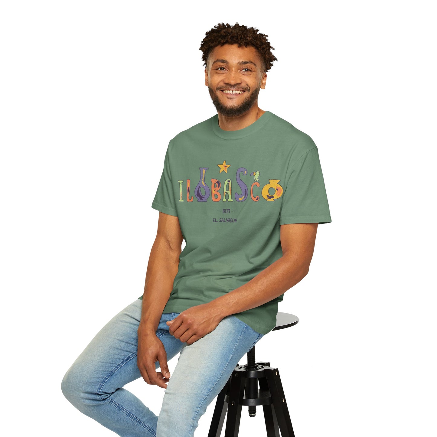 Ilobasco - El Salvador Unisex Garment-Dyed T-shirt
