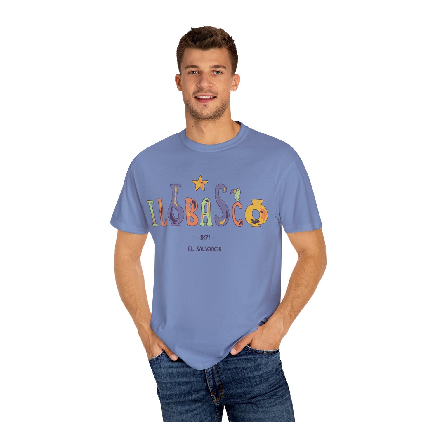 Ilobasco - El Salvador Unisex Garment-Dyed T-shirt