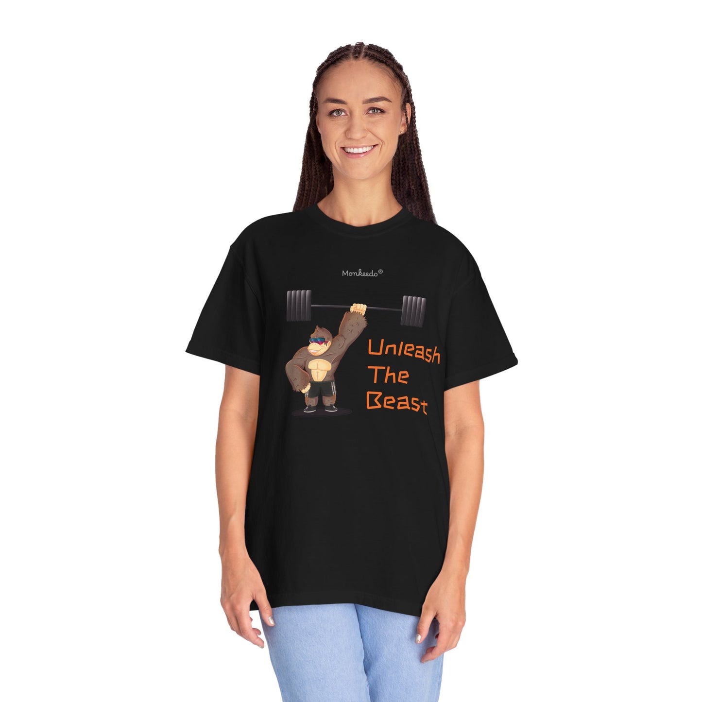 “Unleash the Beast” Monkeedo® - Unisex Garment-Dyed T-shirt