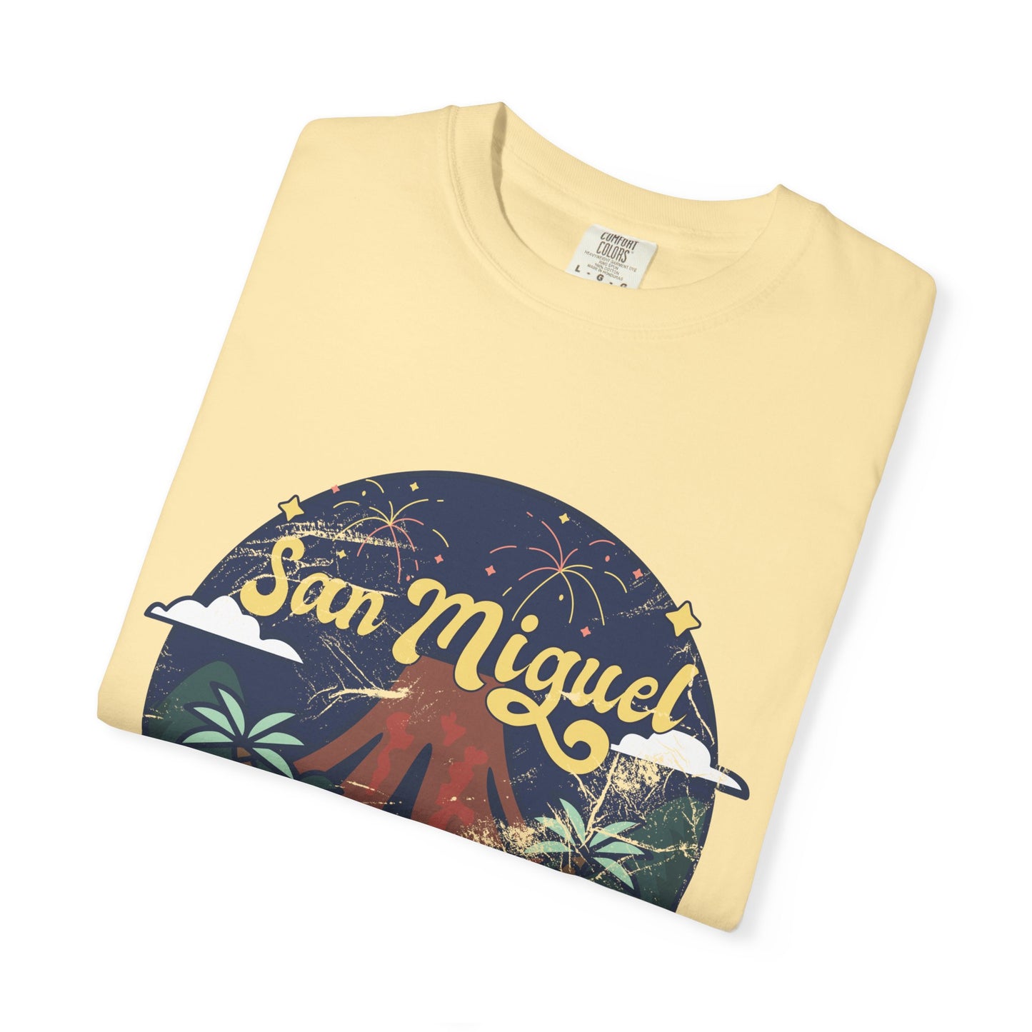 San Miguel - El Salvador Unisex Garment-Dyed T-shirt