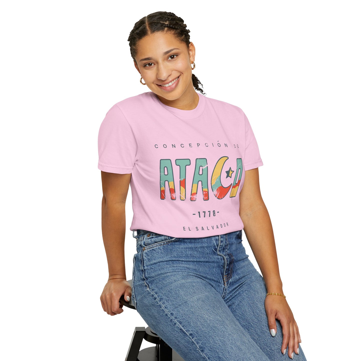 Ataco - El Salvador Unisex Garment-Dyed T-shirt