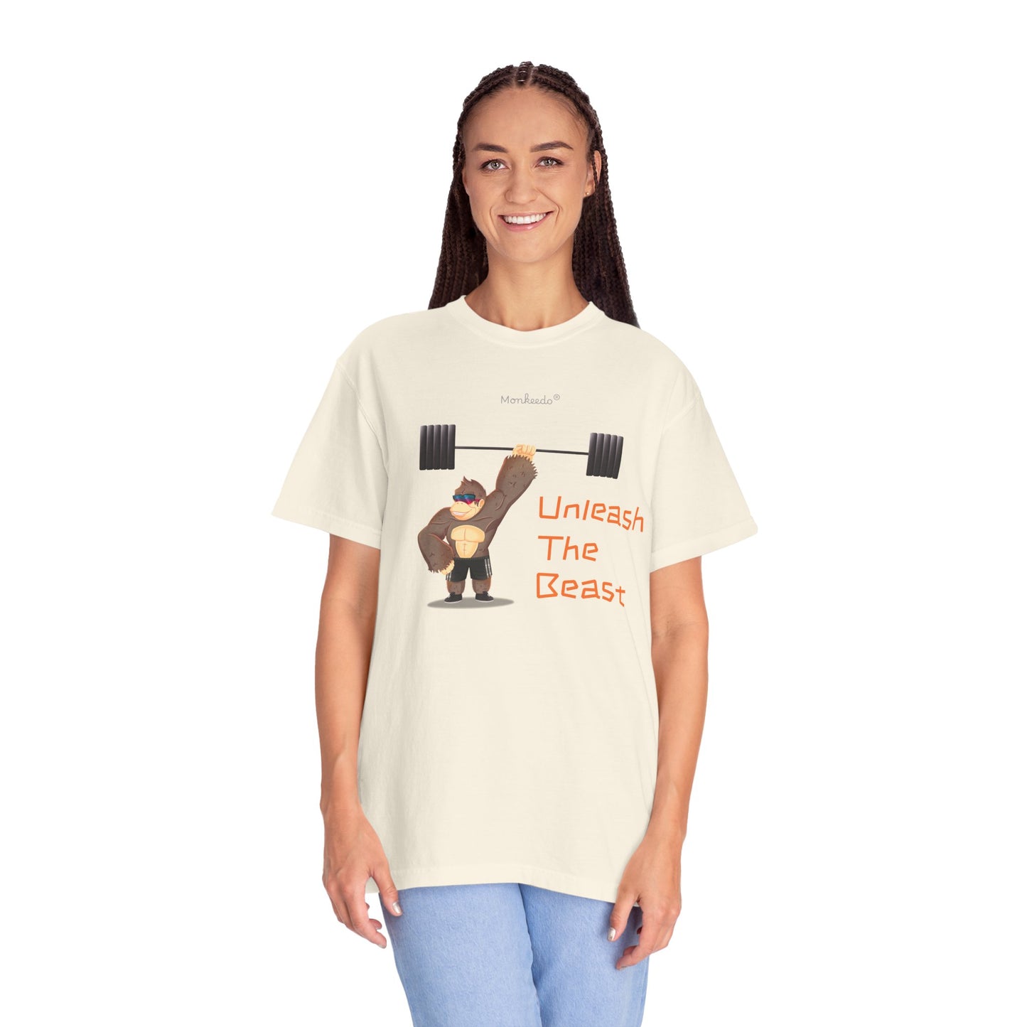“Unleash the Beast” Monkeedo® - Unisex Garment-Dyed T-shirt