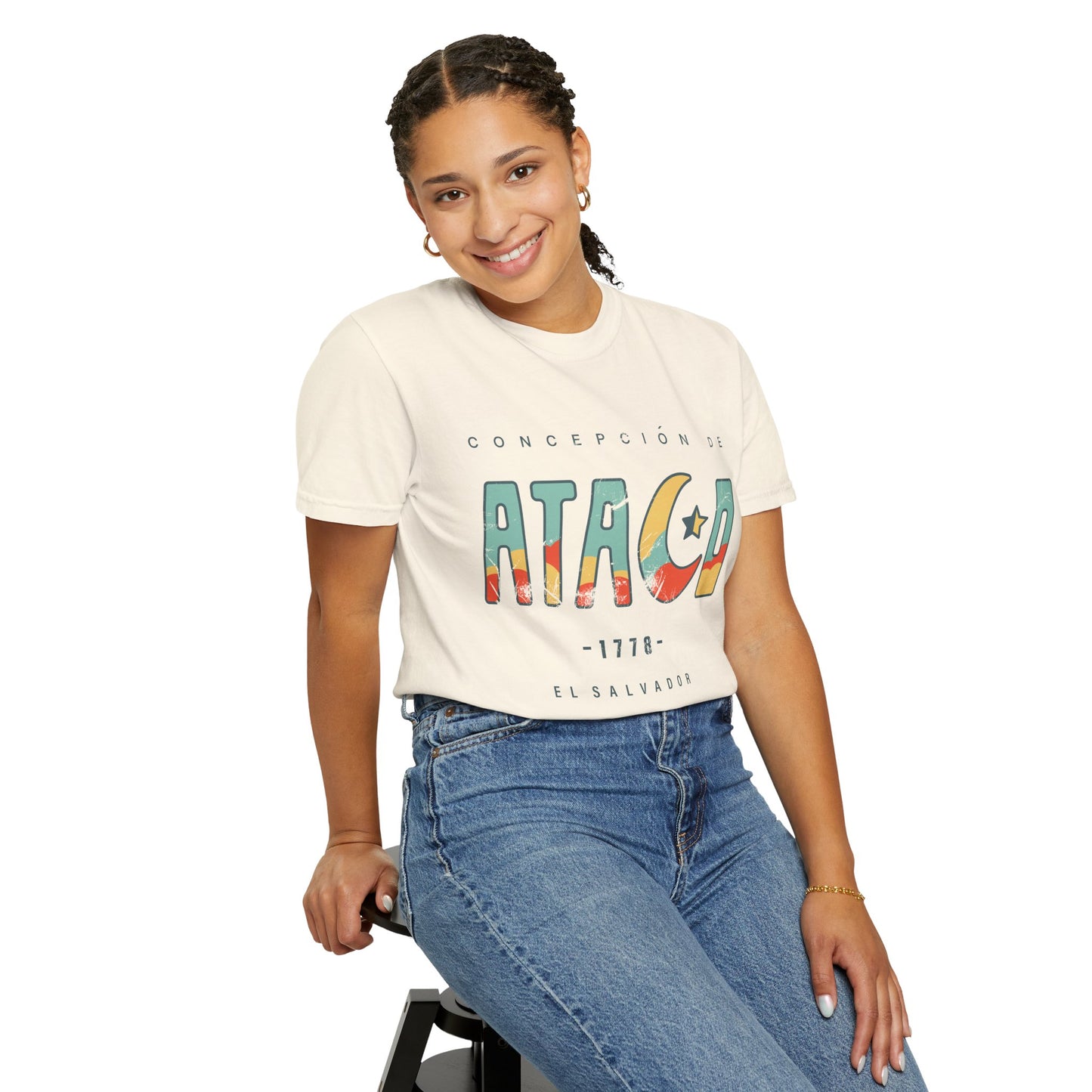 Ataco - El Salvador Unisex Garment-Dyed T-shirt