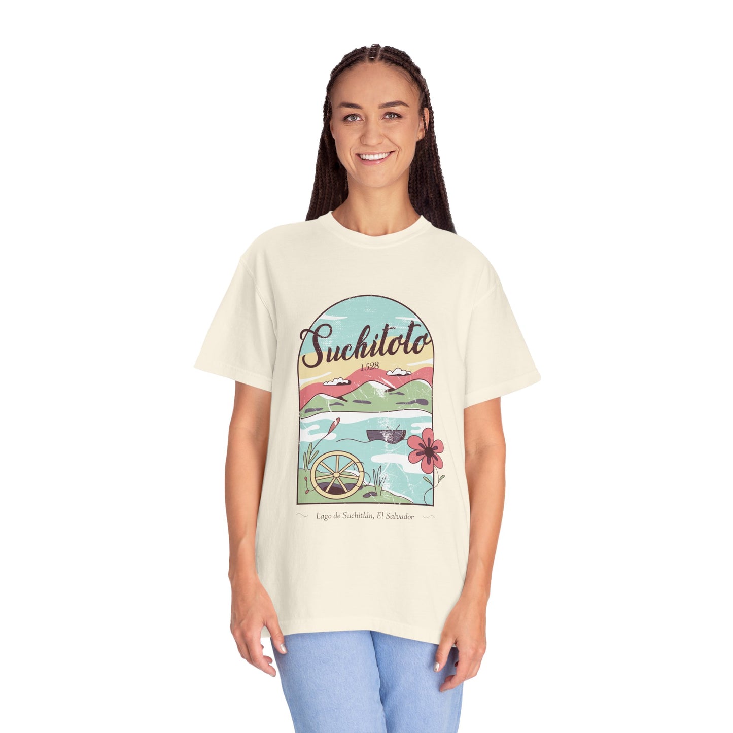 Suchitoto - El Salvador Unisex Garment-Dyed T-shirt