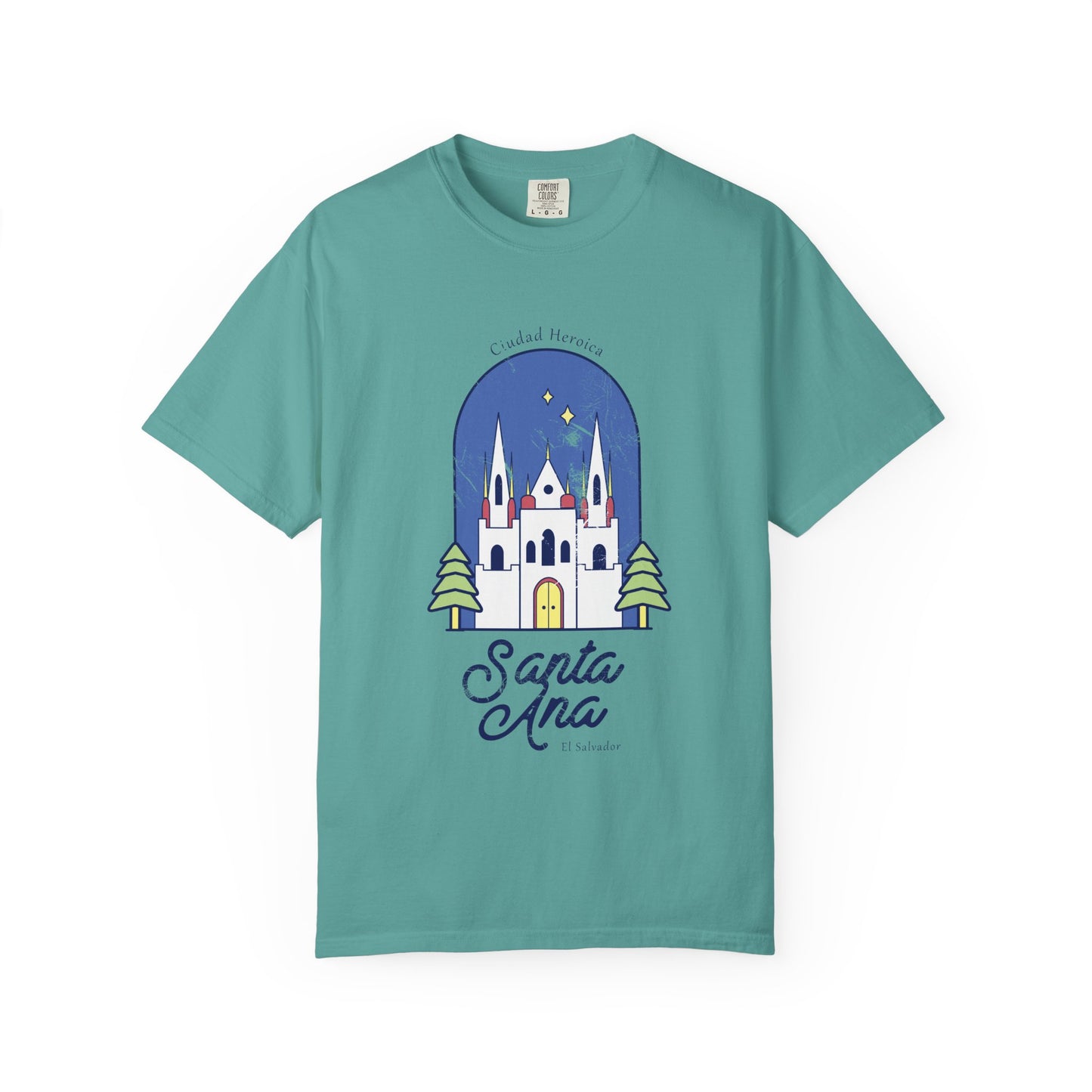 Santa Ana - El Salvador Unisex Garment-Dyed T-shirt