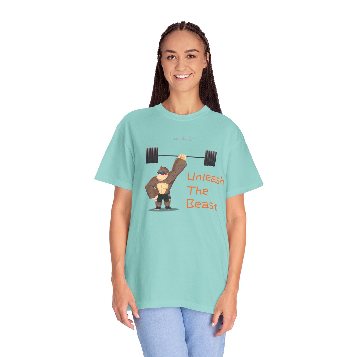 “Unleash the Beast” Monkeedo® - Unisex Garment-Dyed T-shirt