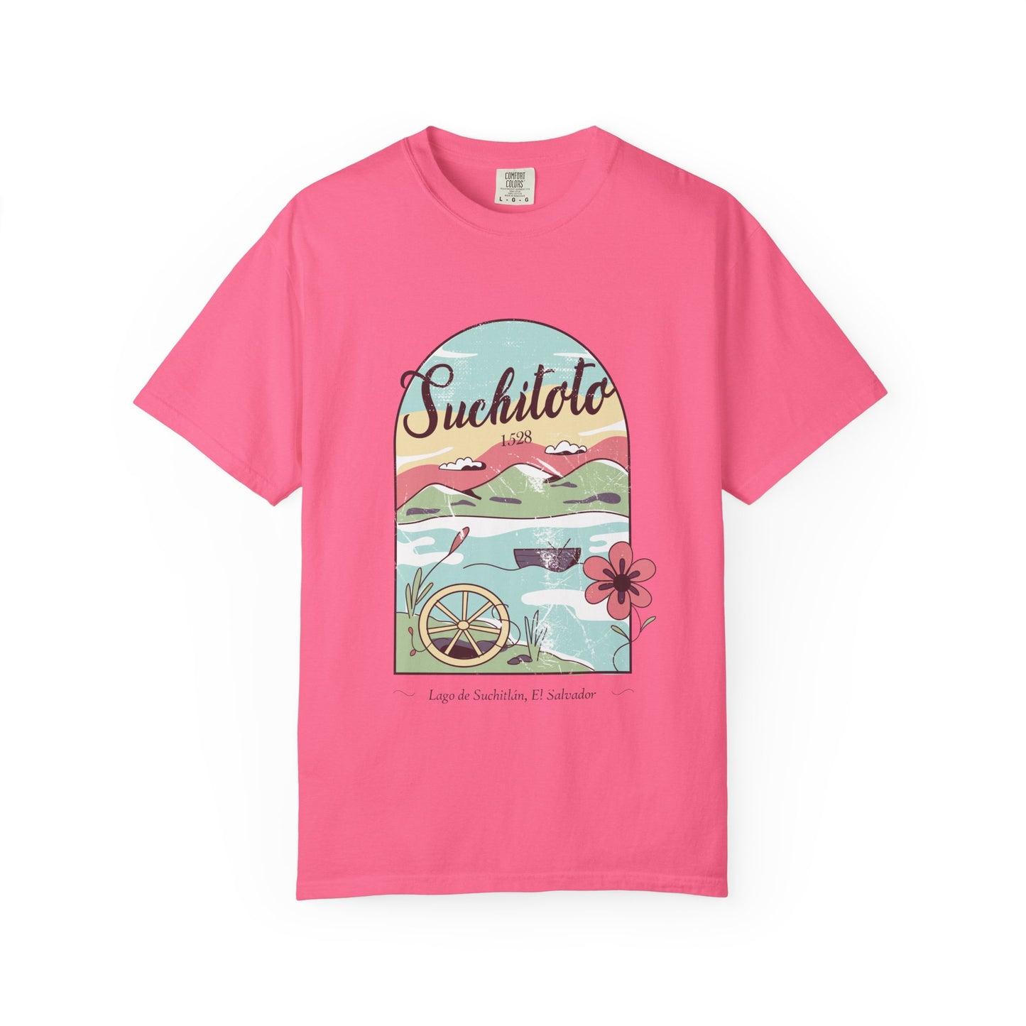Suchitoto - El Salvador Unisex Garment-Dyed T-shirt