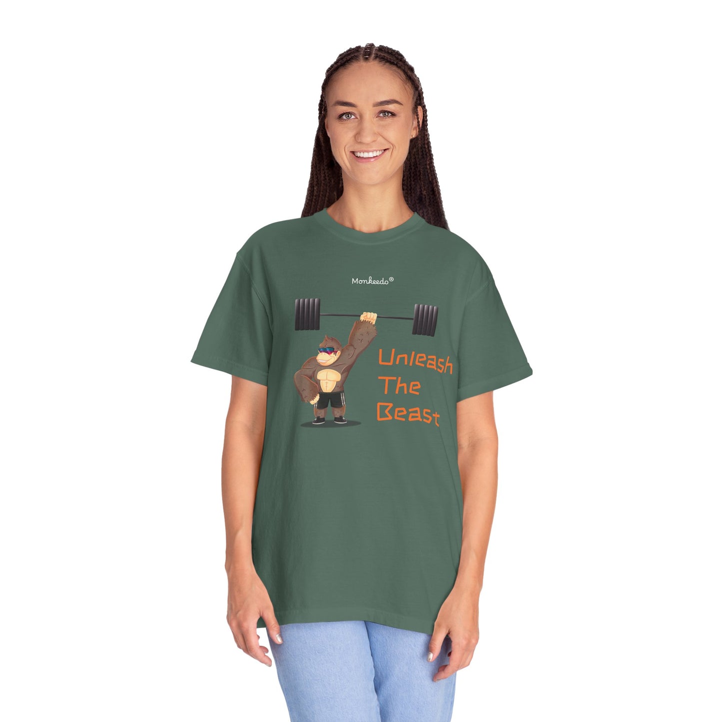 “Unleash the Beast” Monkeedo® - Unisex Garment-Dyed T-shirt