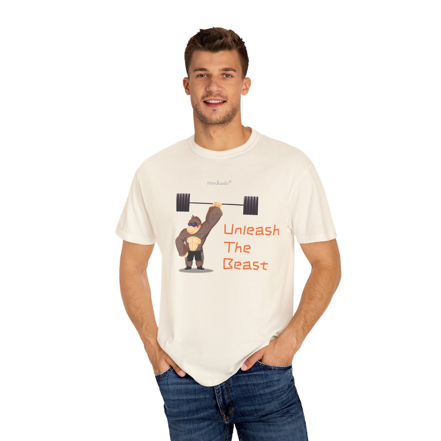 “Unleash the Beast” Monkeedo® - Unisex Garment-Dyed T-shirt