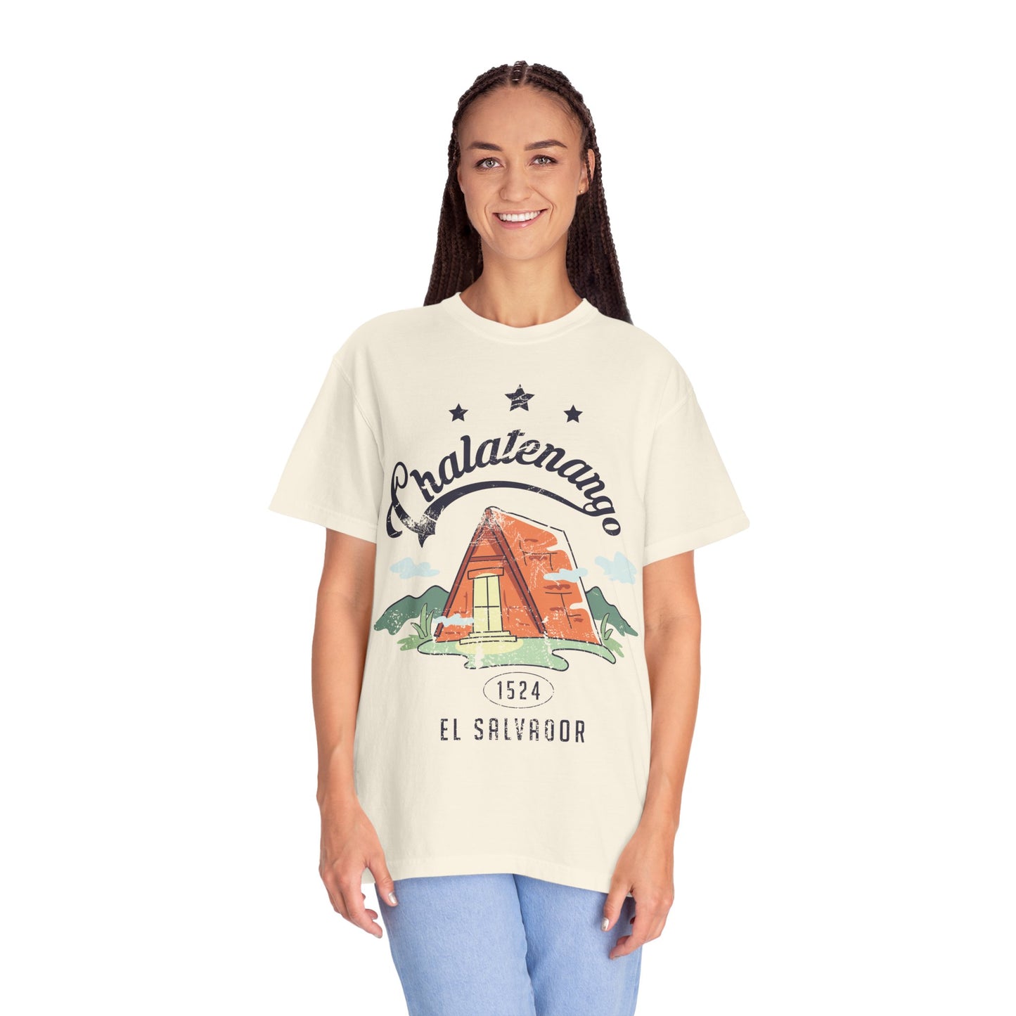 Chalate - El Salvador Unisex Garment-Dyed T-shirt