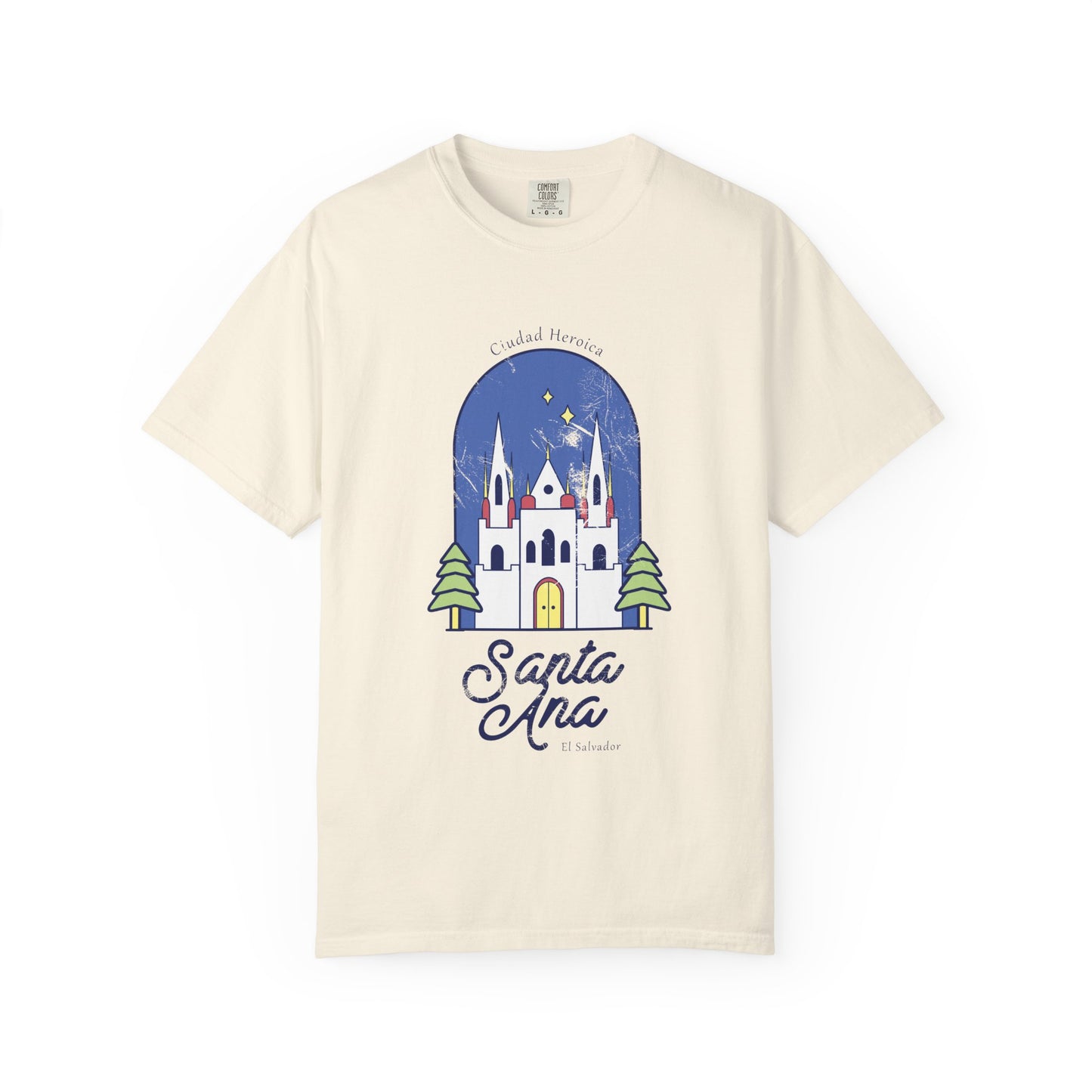 Santa Ana - El Salvador Unisex Garment-Dyed T-shirt