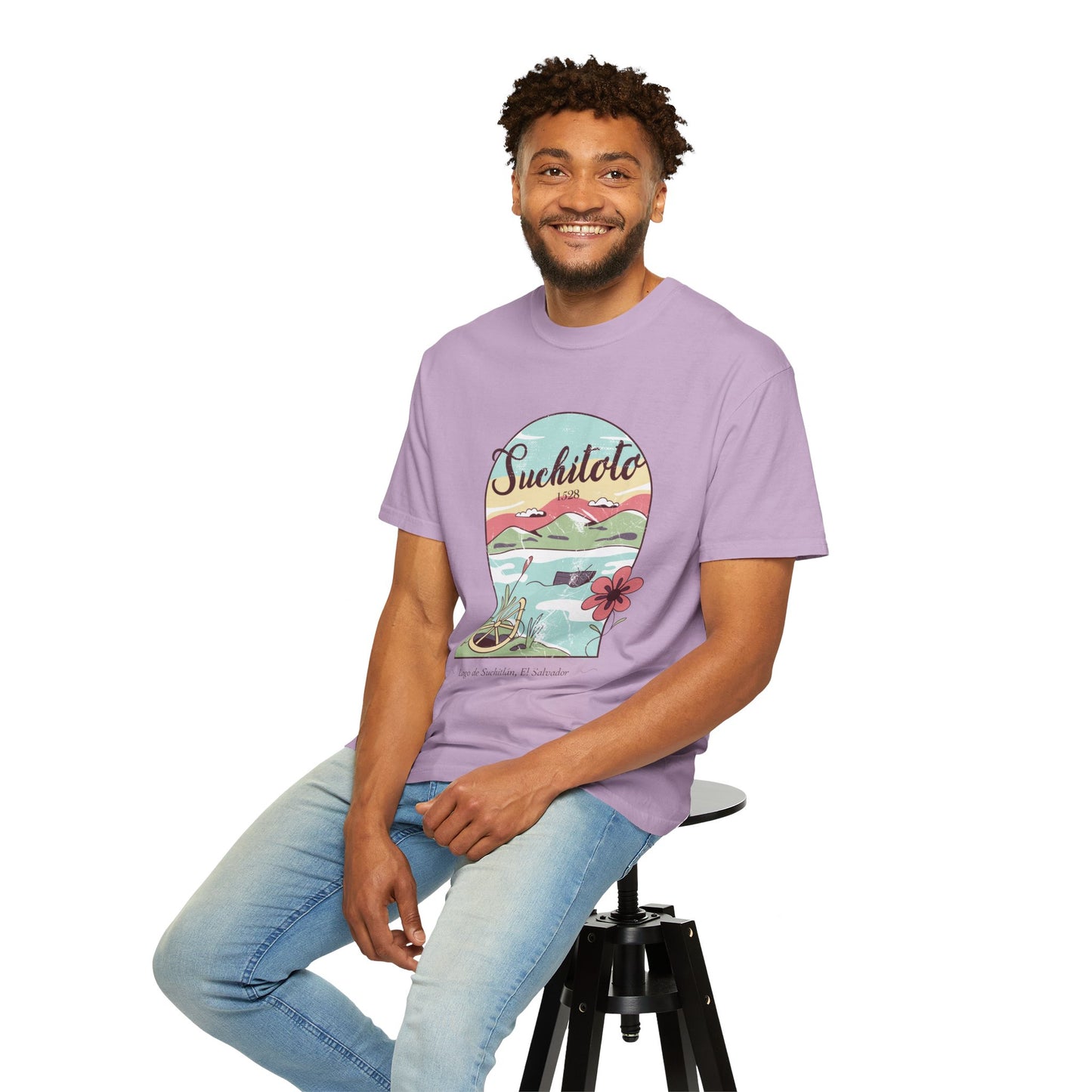 Suchitoto - El Salvador Unisex Garment-Dyed T-shirt