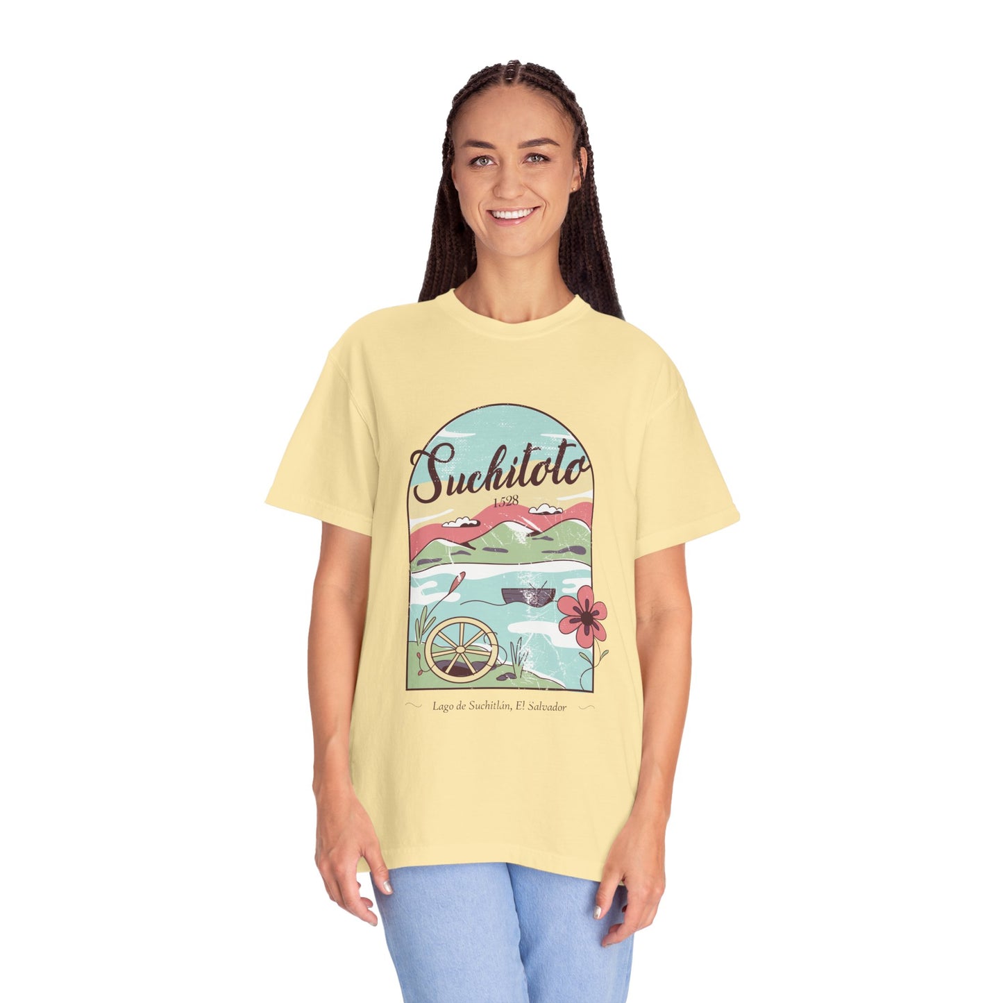 Suchitoto - El Salvador Unisex Garment-Dyed T-shirt