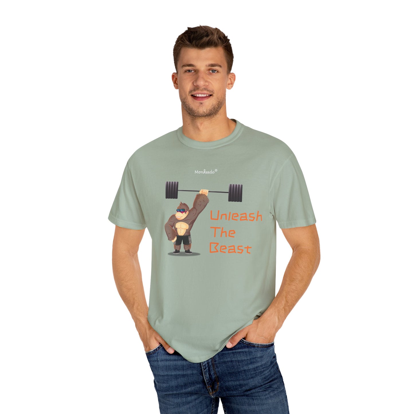 “Unleash the Beast” Monkeedo® - Unisex Garment-Dyed T-shirt