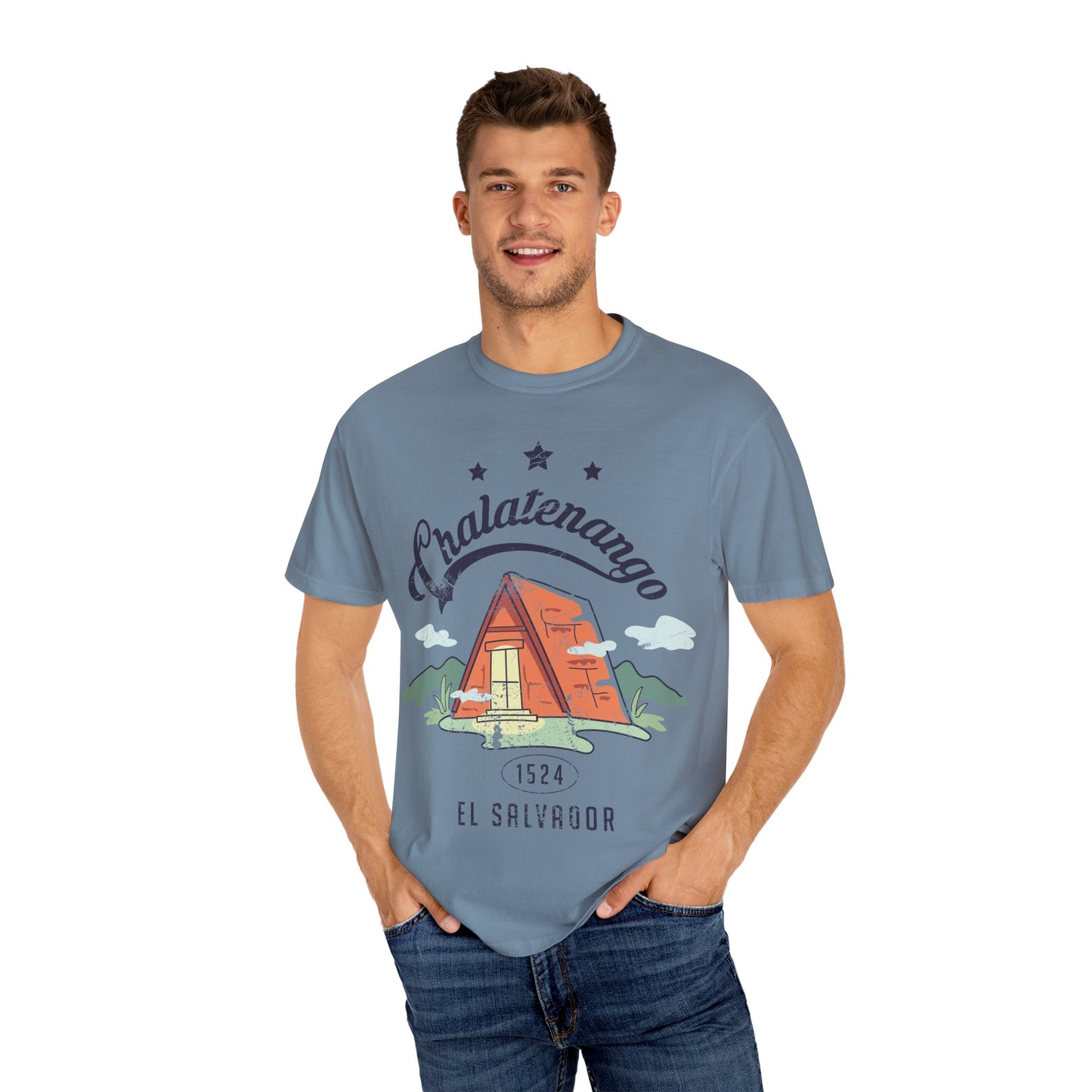 Chalate - El Salvador Unisex Garment-Dyed T-shirt