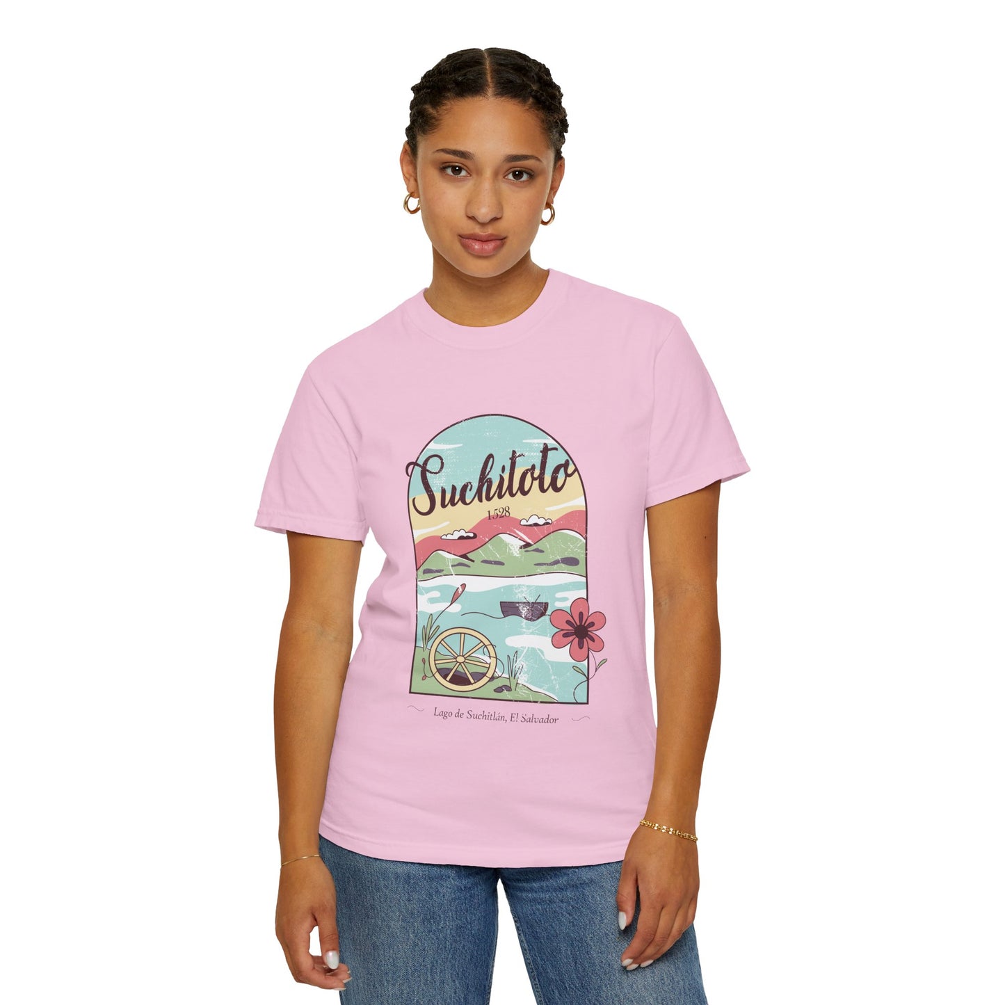 Suchitoto - El Salvador Unisex Garment-Dyed T-shirt