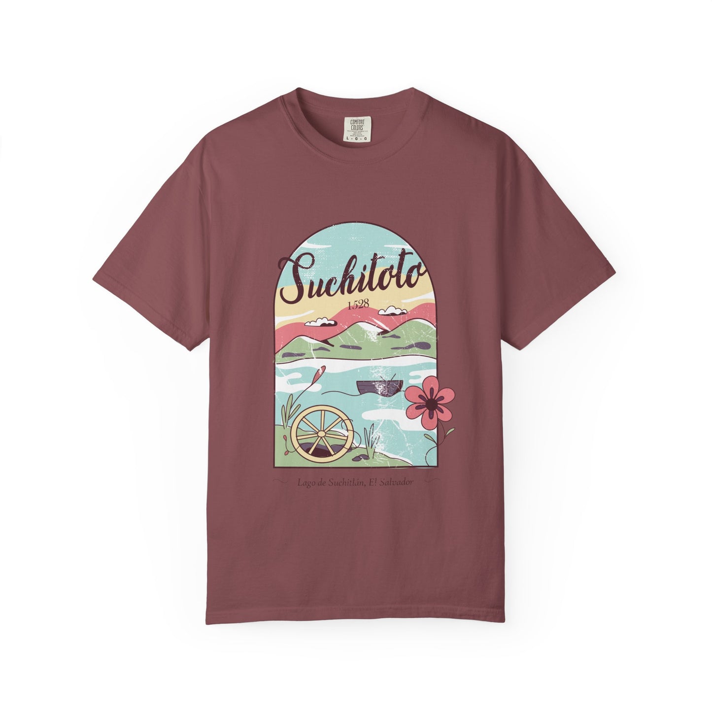Suchitoto - El Salvador Unisex Garment-Dyed T-shirt