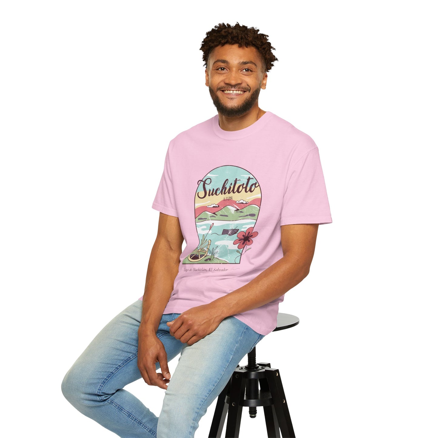 Suchitoto - El Salvador Unisex Garment-Dyed T-shirt