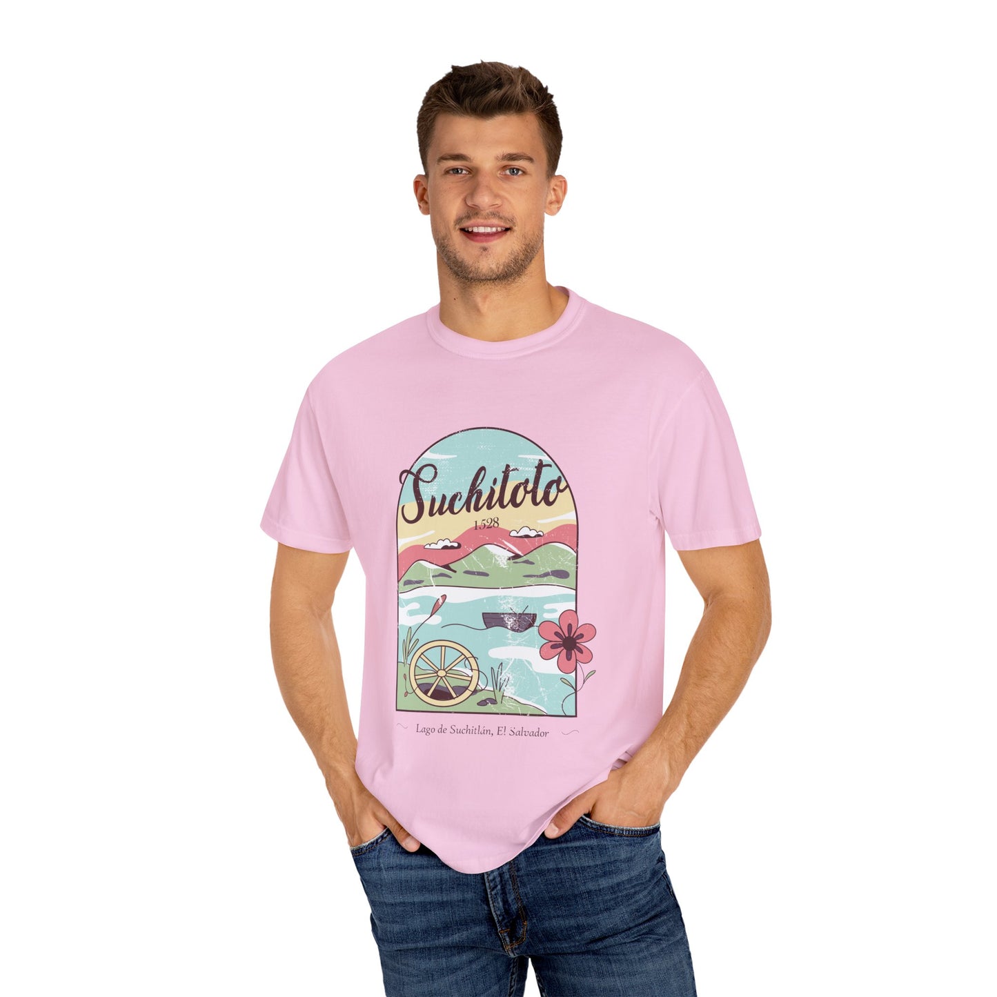 Suchitoto - El Salvador Unisex Garment-Dyed T-shirt