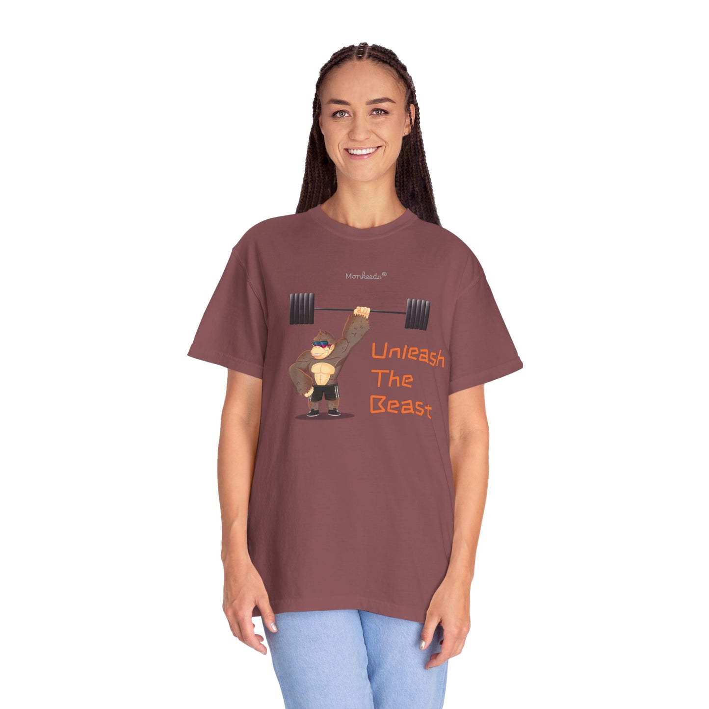 “Unleash the Beast” Monkeedo® - Unisex Garment-Dyed T-shirt