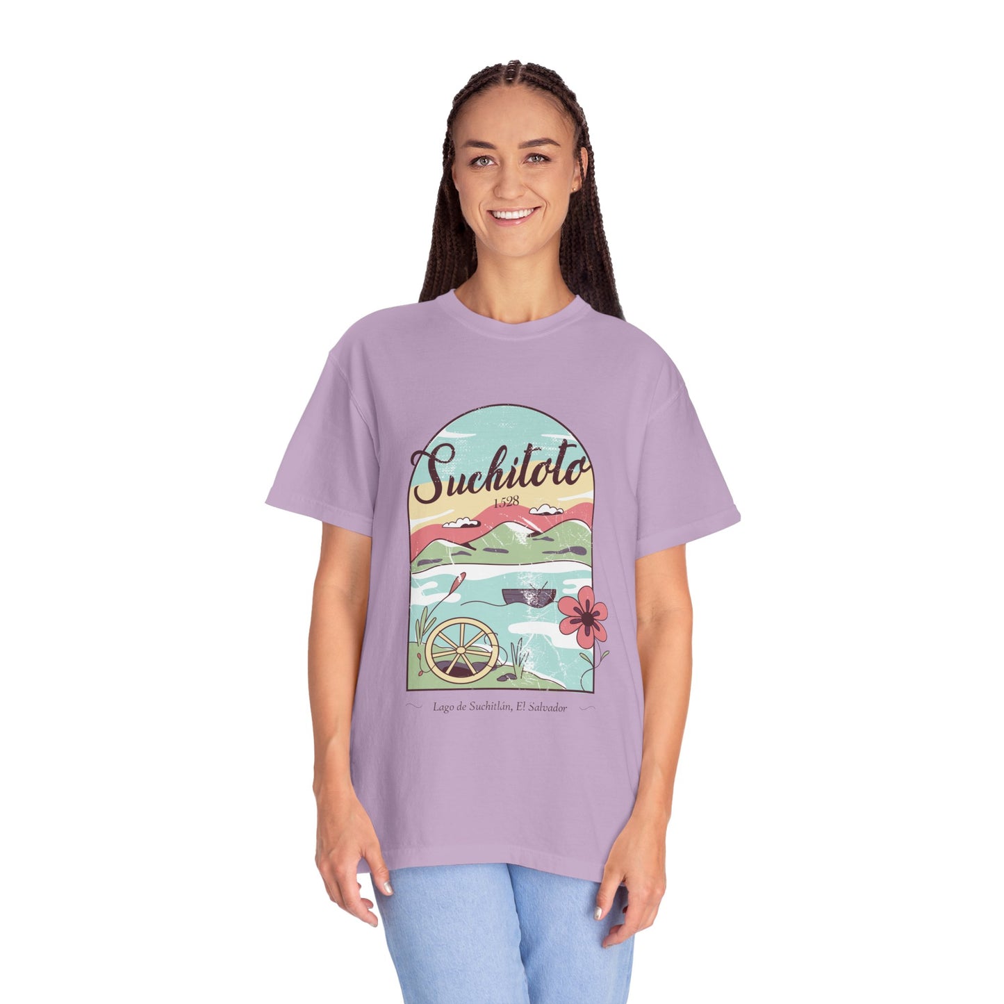 Suchitoto - El Salvador Unisex Garment-Dyed T-shirt