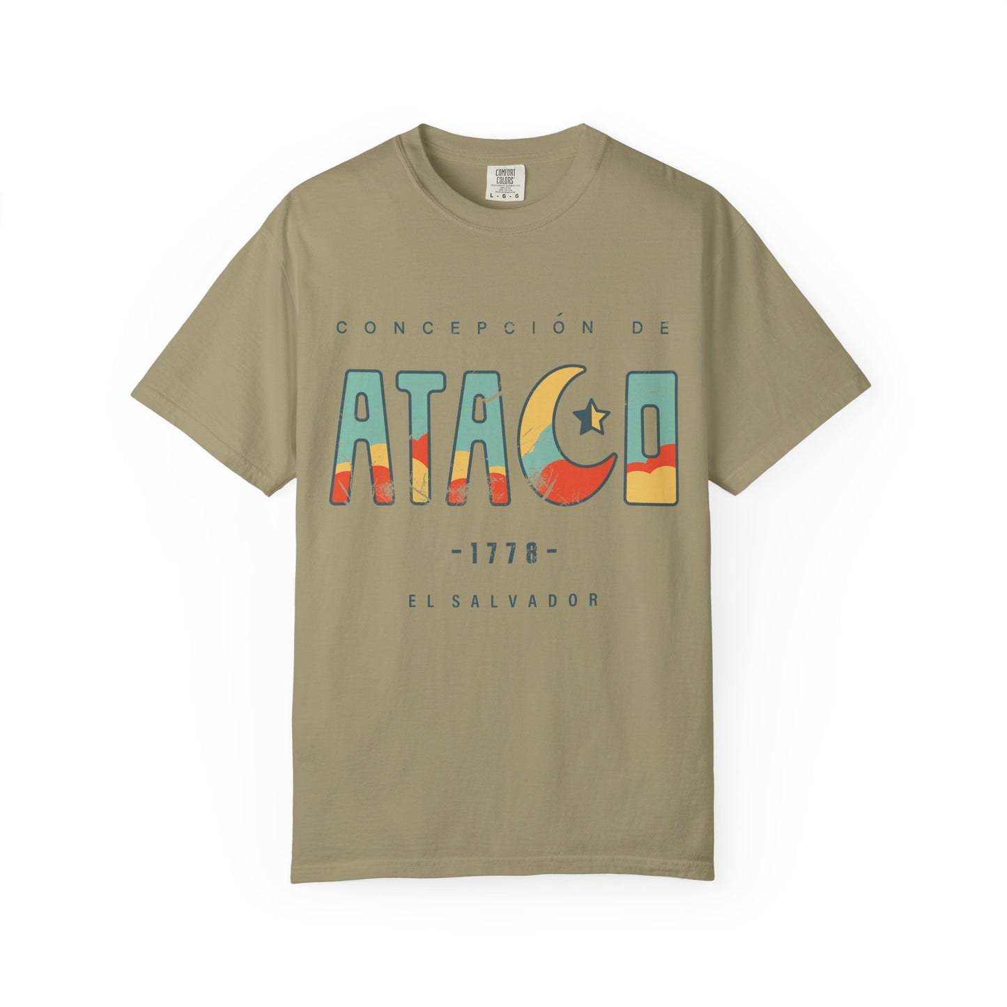 Ataco - El Salvador Unisex Garment-Dyed T-shirt