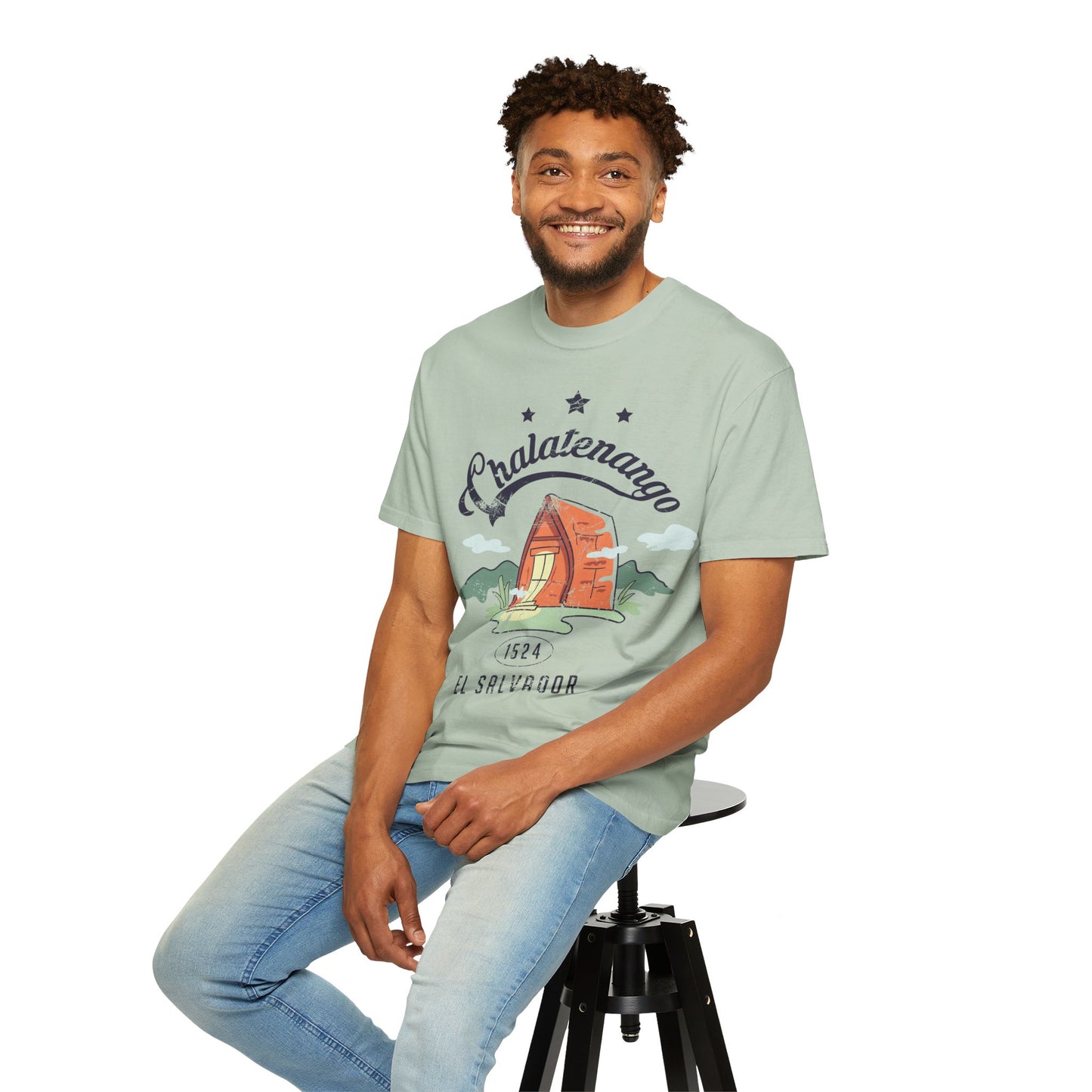 Chalate - El Salvador Unisex Garment-Dyed T-shirt