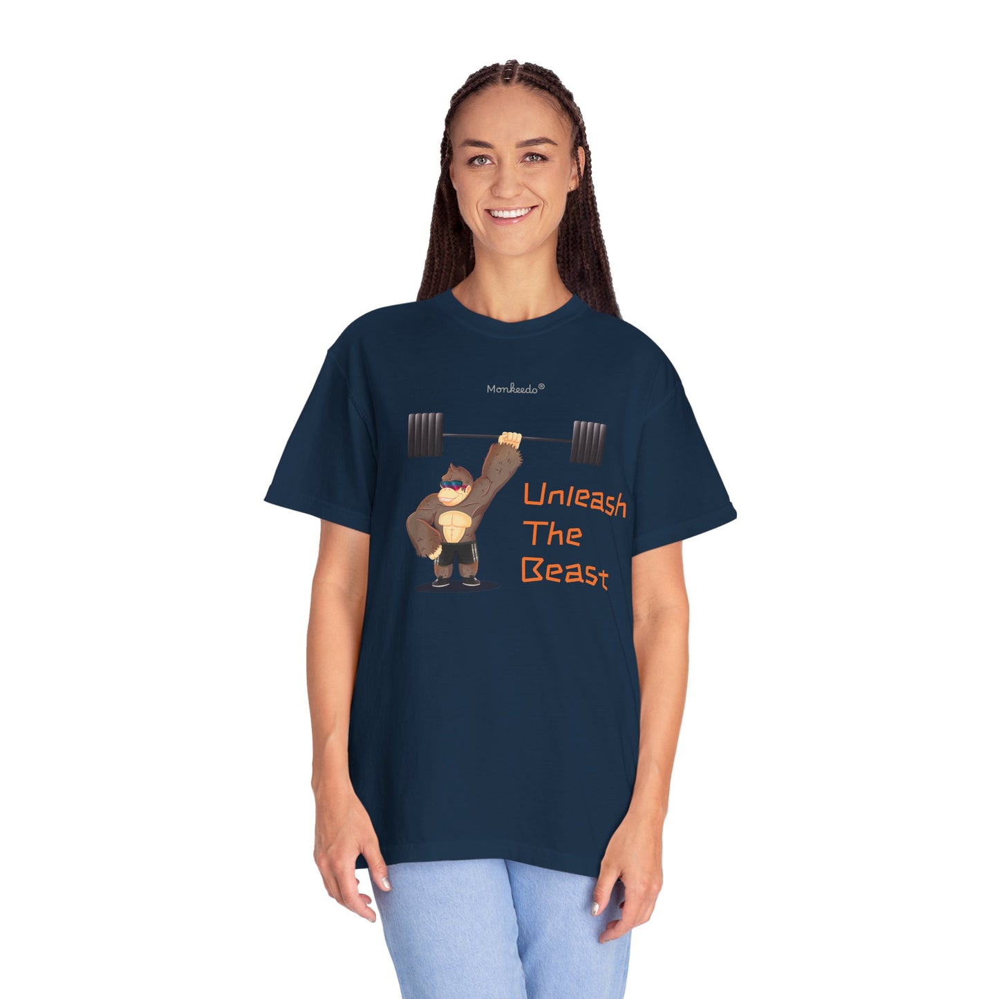 “Unleash the Beast” Monkeedo® - Unisex Garment-Dyed T-shirt