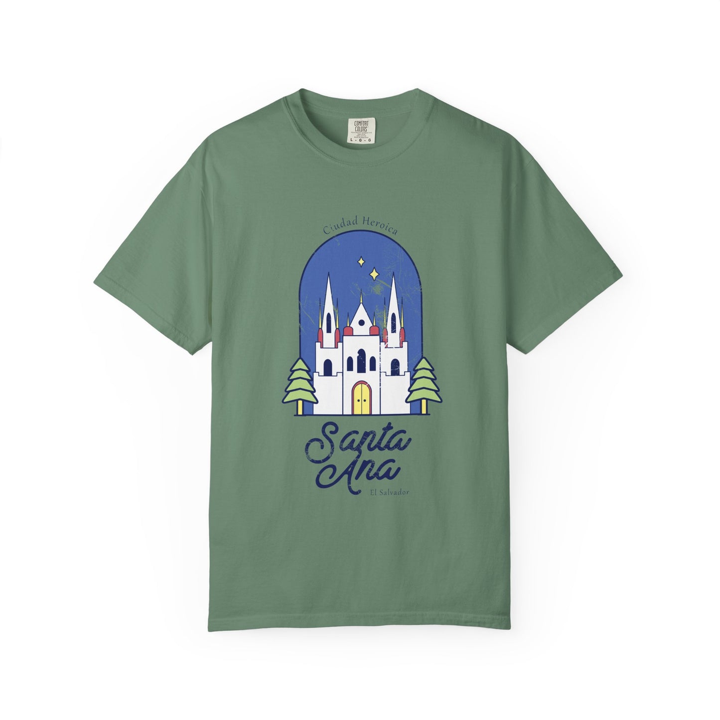 Santa Ana - El Salvador Unisex Garment-Dyed T-shirt