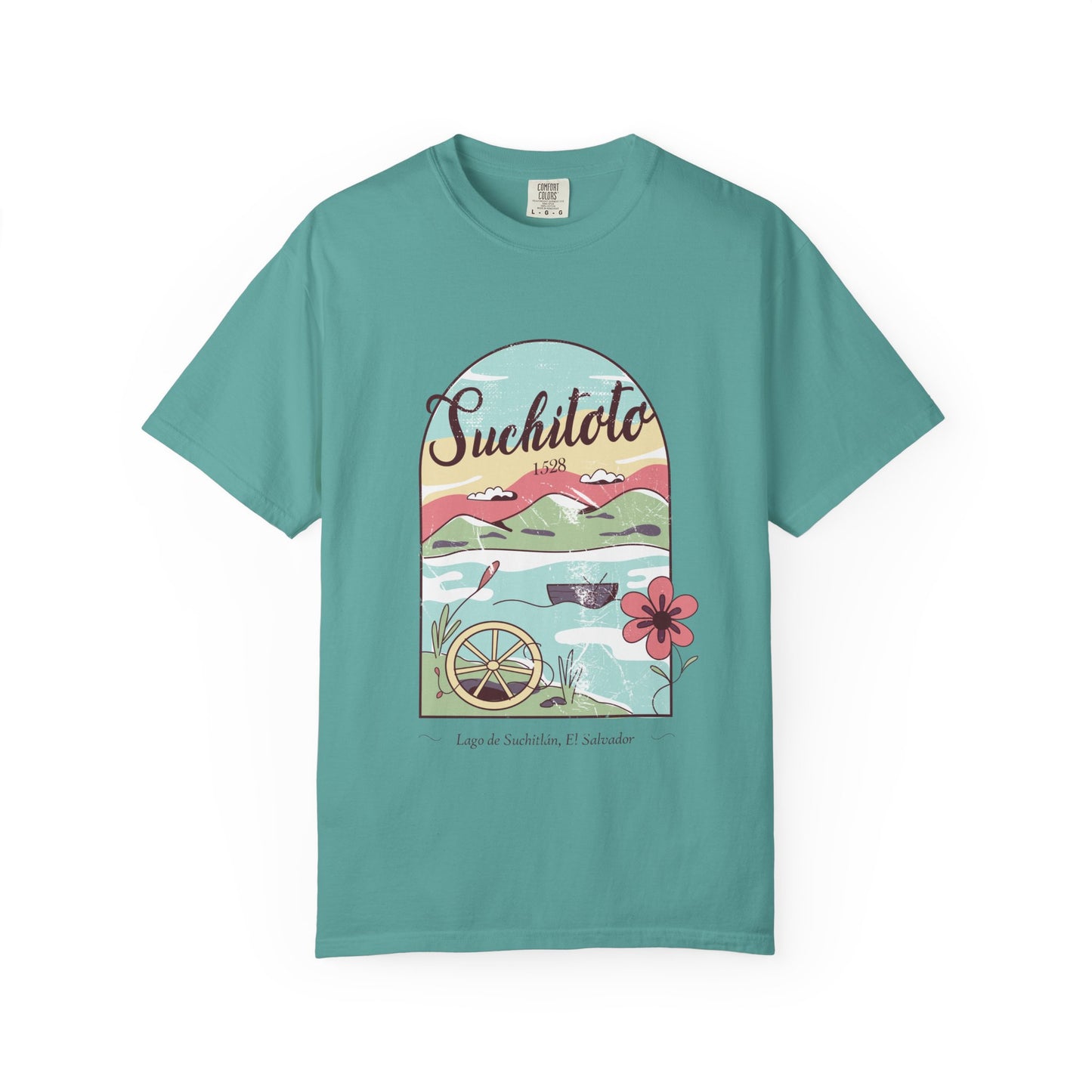 Suchitoto - El Salvador Unisex Garment-Dyed T-shirt