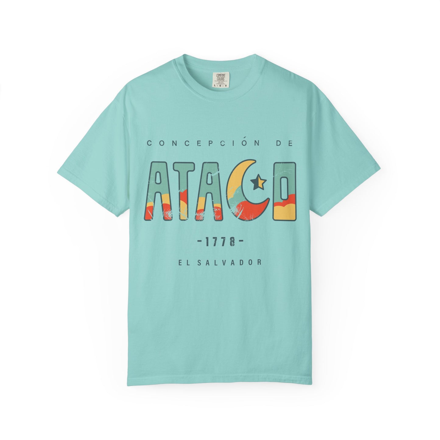 Ataco - El Salvador Unisex Garment-Dyed T-shirt