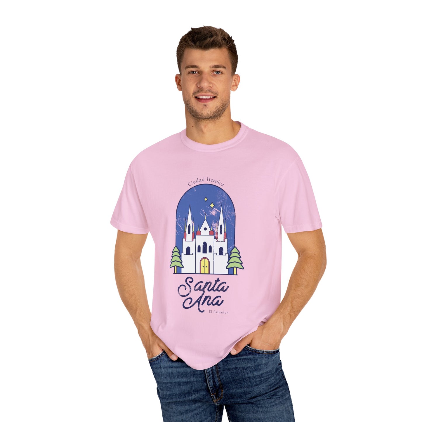 Santa Ana - El Salvador Unisex Garment-Dyed T-shirt