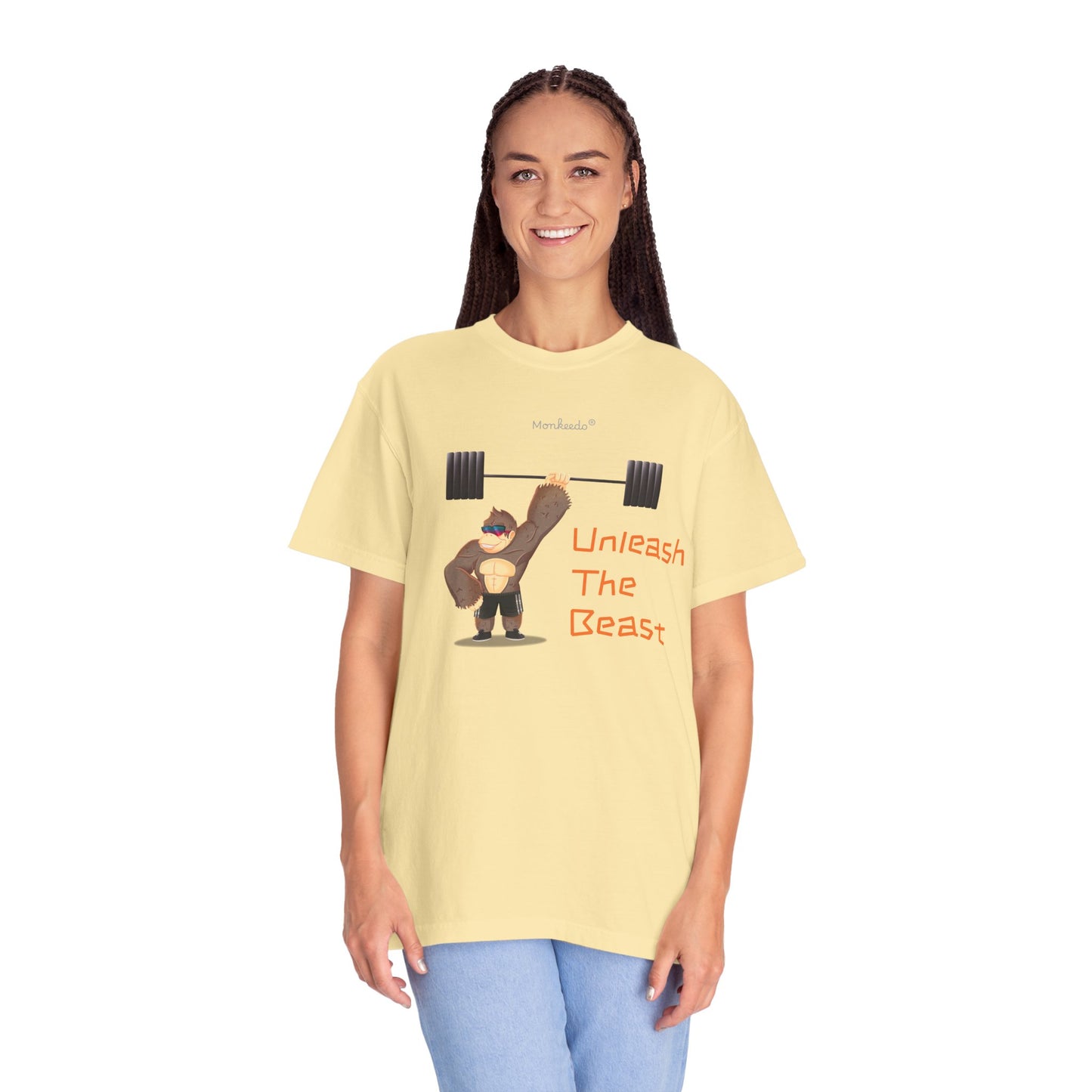 “Unleash the Beast” Monkeedo® - Unisex Garment-Dyed T-shirt