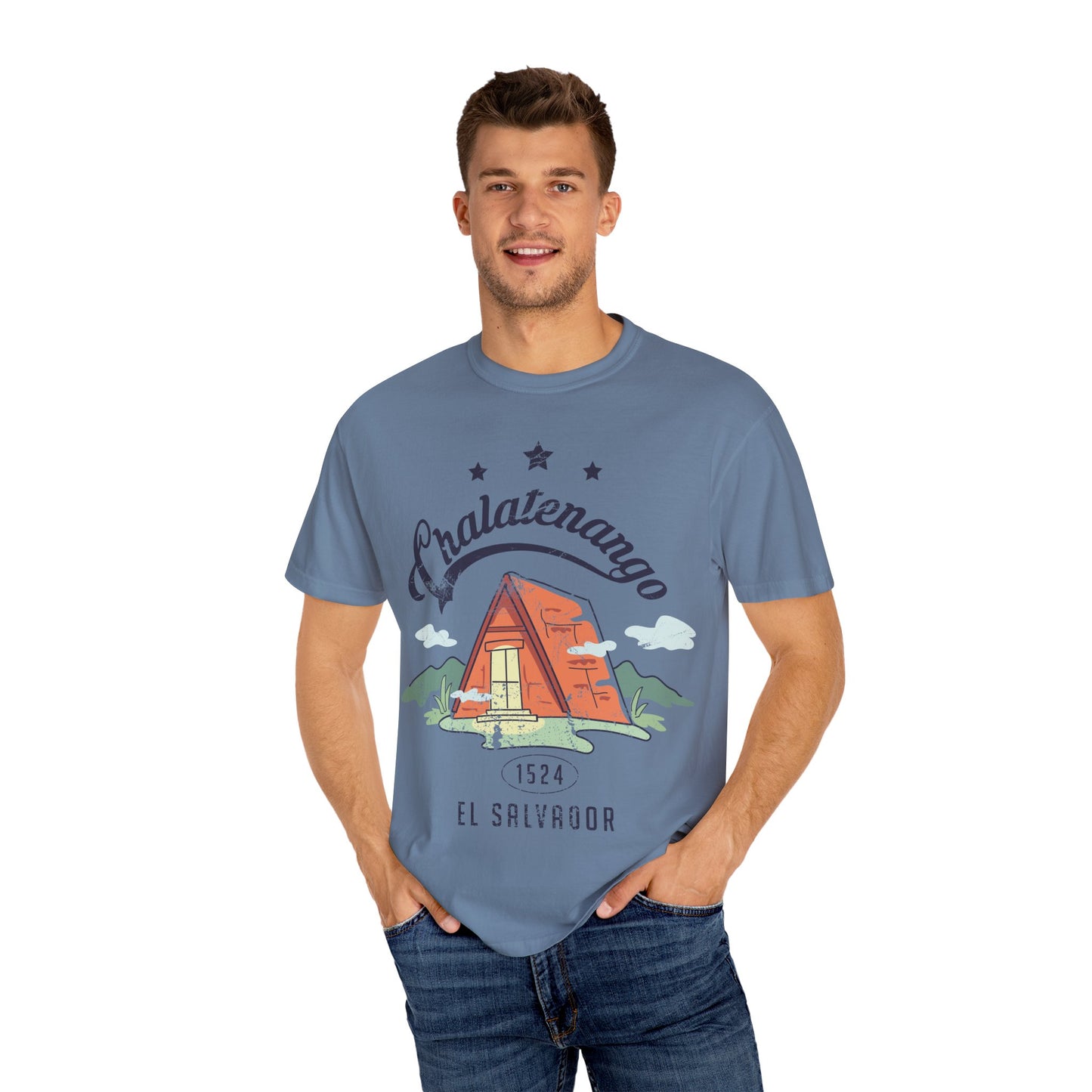 Chalate - El Salvador Unisex Garment-Dyed T-shirt